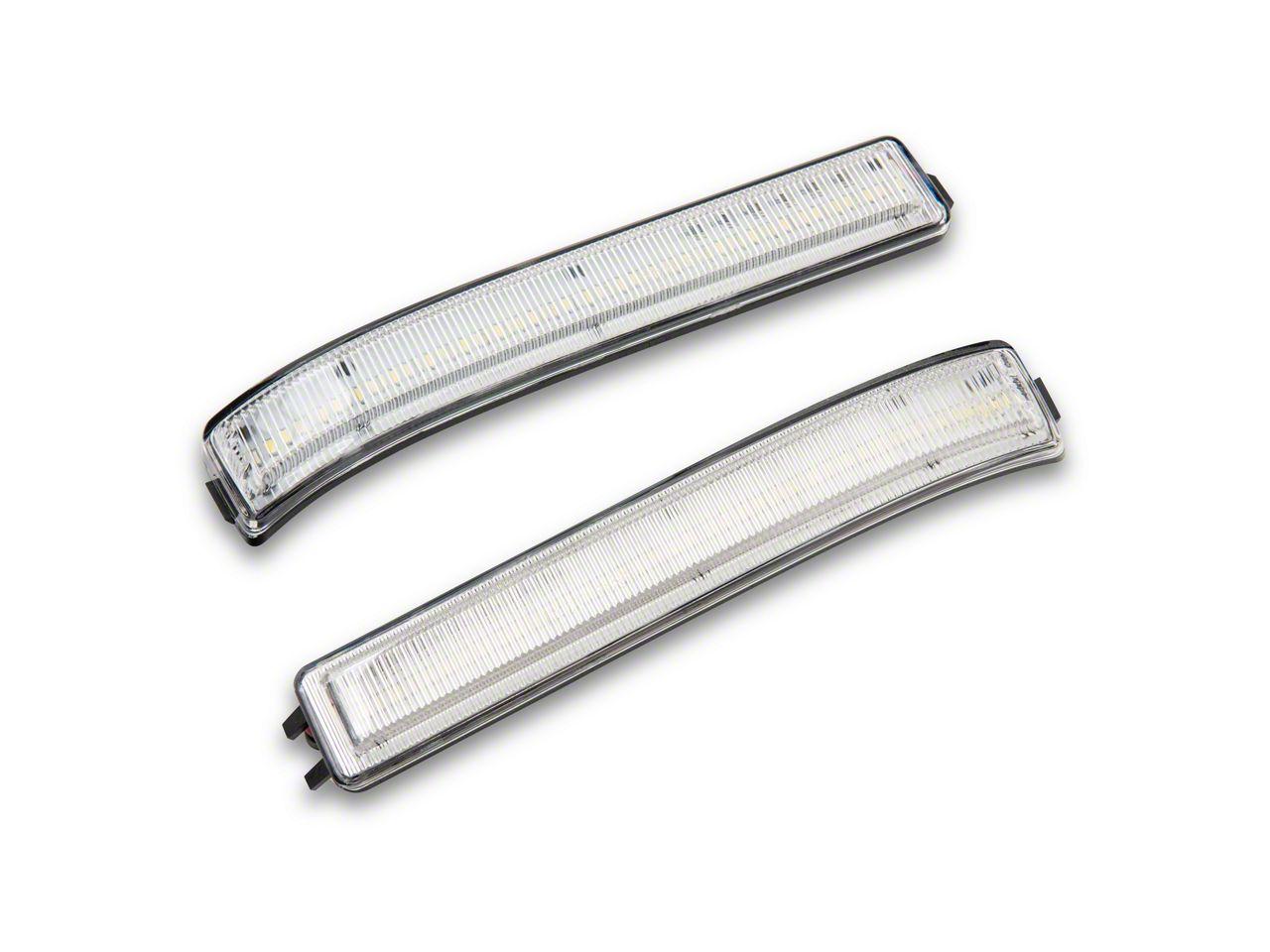 Raxiom Axial Series White Led Mirror Turn Signal; Clear (2009-2014 F-150) - T556985