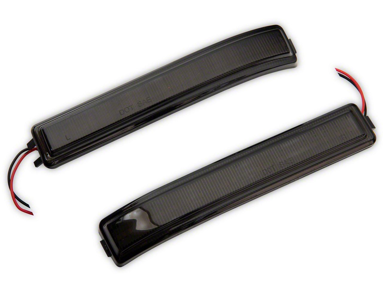 Raxiom Axial Series White Led Mirror Turn Signal; Smoked (2009-2014 F-150) - T556986