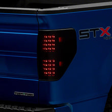 Raxiom Axial Series Led Tail Lights; Black Housing; Smoked Lens (2009-2014 F-150) - T565678