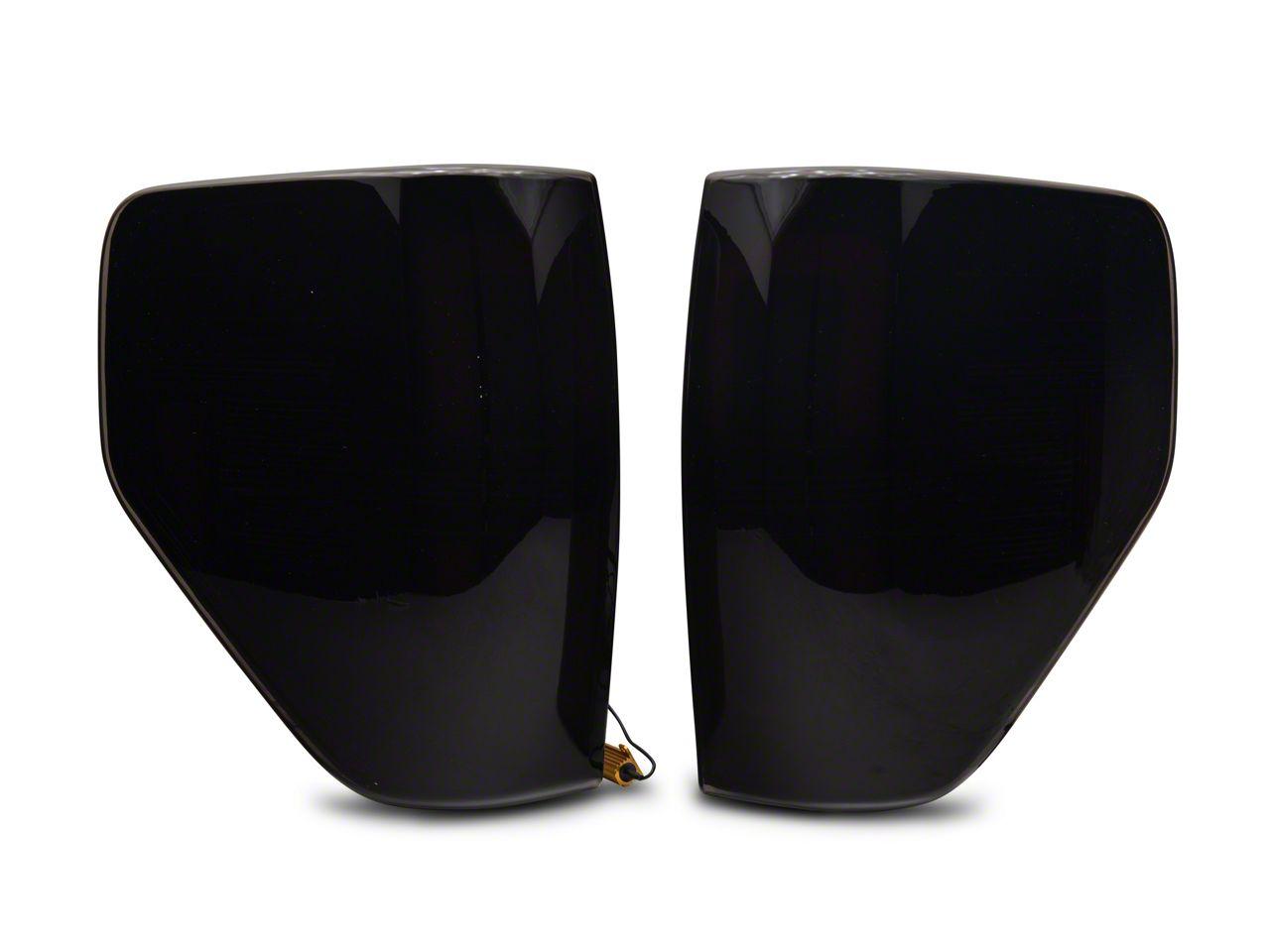 Raxiom Axial Series Led Tail Lights With Halo; Black Housing; Smoked Lens (2009-2014 F-150) - T565679