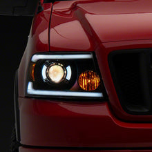 Raxiom Axial Series Projector Headlights With Sequential Led Bar (2004-2008 F-150) - T566364