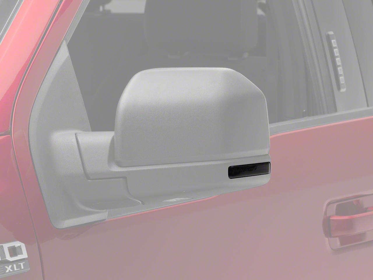 Raxiom Axial Series Led Mirror Mounted Turn Signals; Smoked (2015-2020 F-150) - T578175