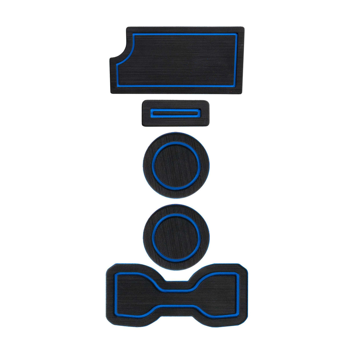 TUFSKINZ FOAM Cup Holder Inserts(Include QI Insert/Manual) Inserts (2016-2023 Tacoma) - TAC010-FBL-X
