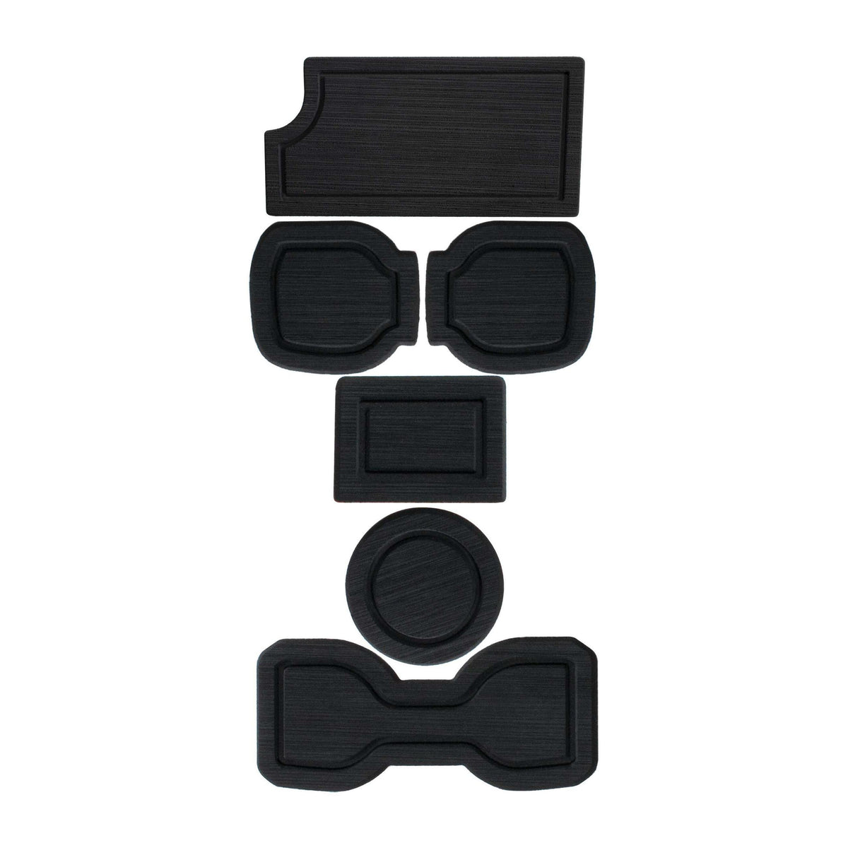 TUFSKINZ FOAM Cup Holder Inserts(Include QI Insert/Automatic) Inserts (2016-2023 Tacoma) - TAC011-FBK-X