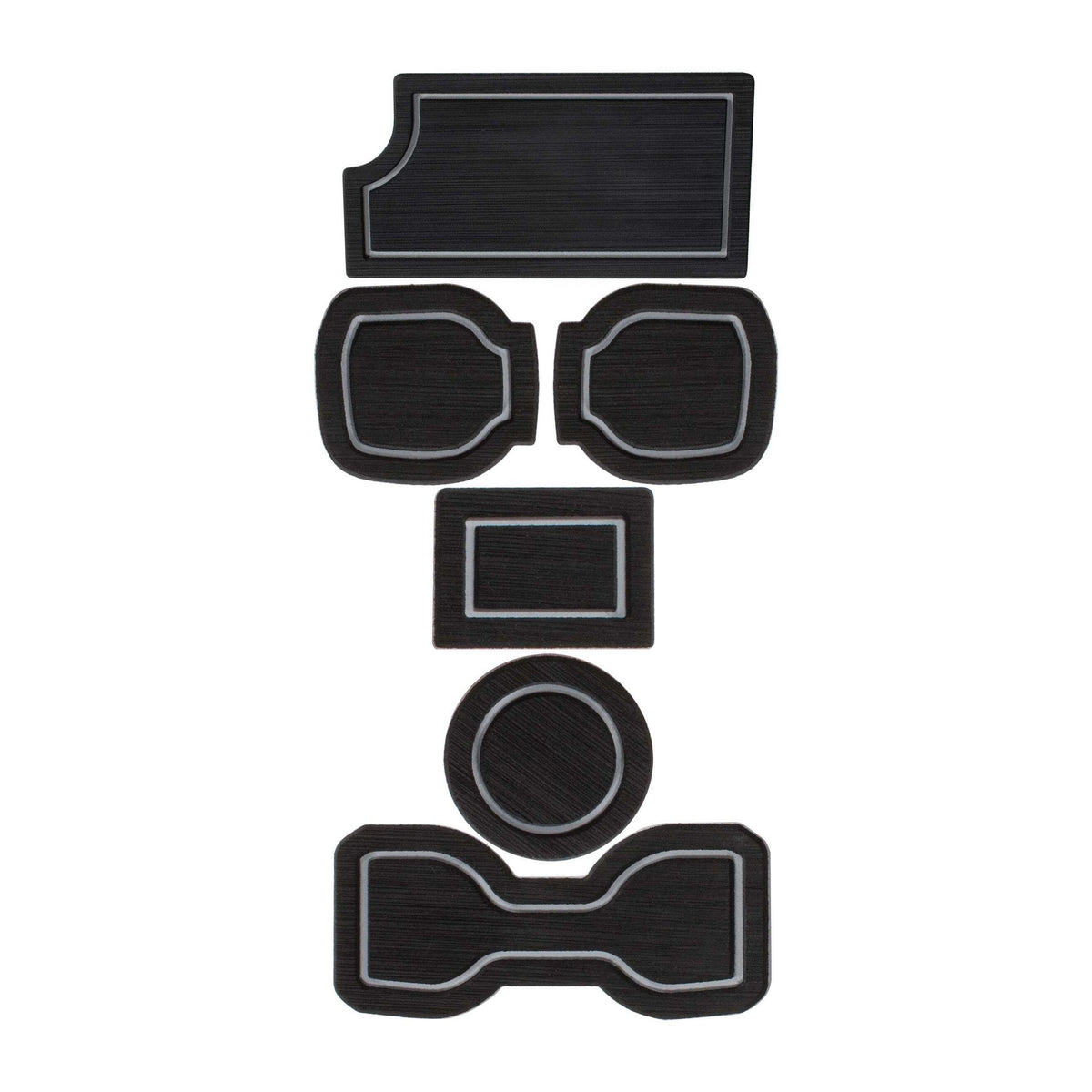 TUFSKINZ FOAM Cup Holder Inserts(Include QI Insert/Automatic) Inserts (2016-2023 Tacoma) - TAC011-FGY-X