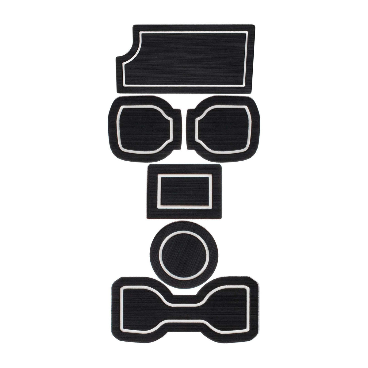 TUFSKINZ FOAM Cup Holder Inserts(Include QI Insert/Automatic) Inserts (2016-2023 Tacoma) - TAC011-FWE-X
