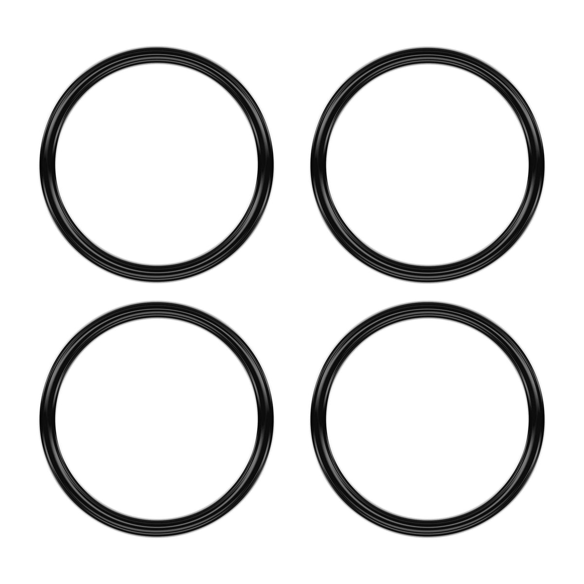 TUFSKINZ AC Vent Rings Accent Trim (2016-2023 Tacoma) - TAC014-BLK-G
