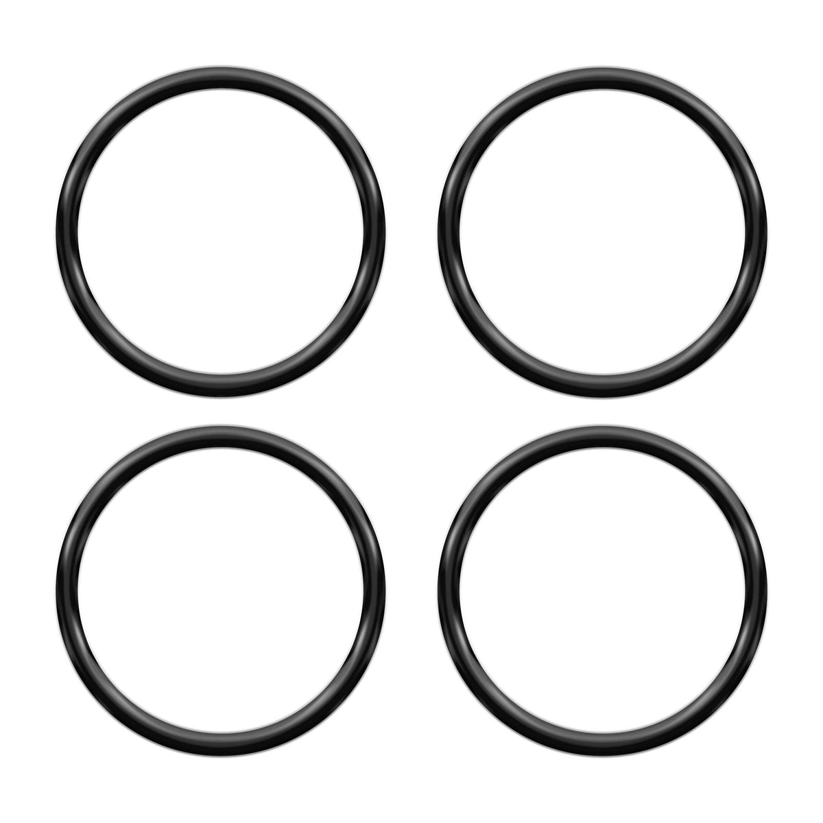 TUFSKINZ AC Vent Rings Accent Trim (2016-2023 Tacoma) - TAC014-BLK-M
