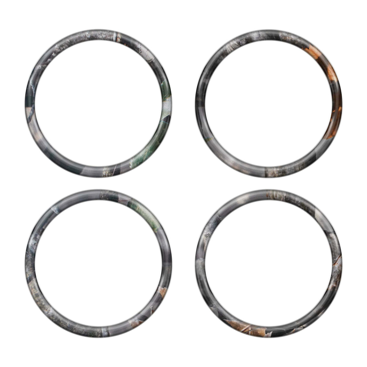 TUFSKINZ AC Vent Rings Accent Trim (2016-2023 Tacoma) - TAC014-CAM-M