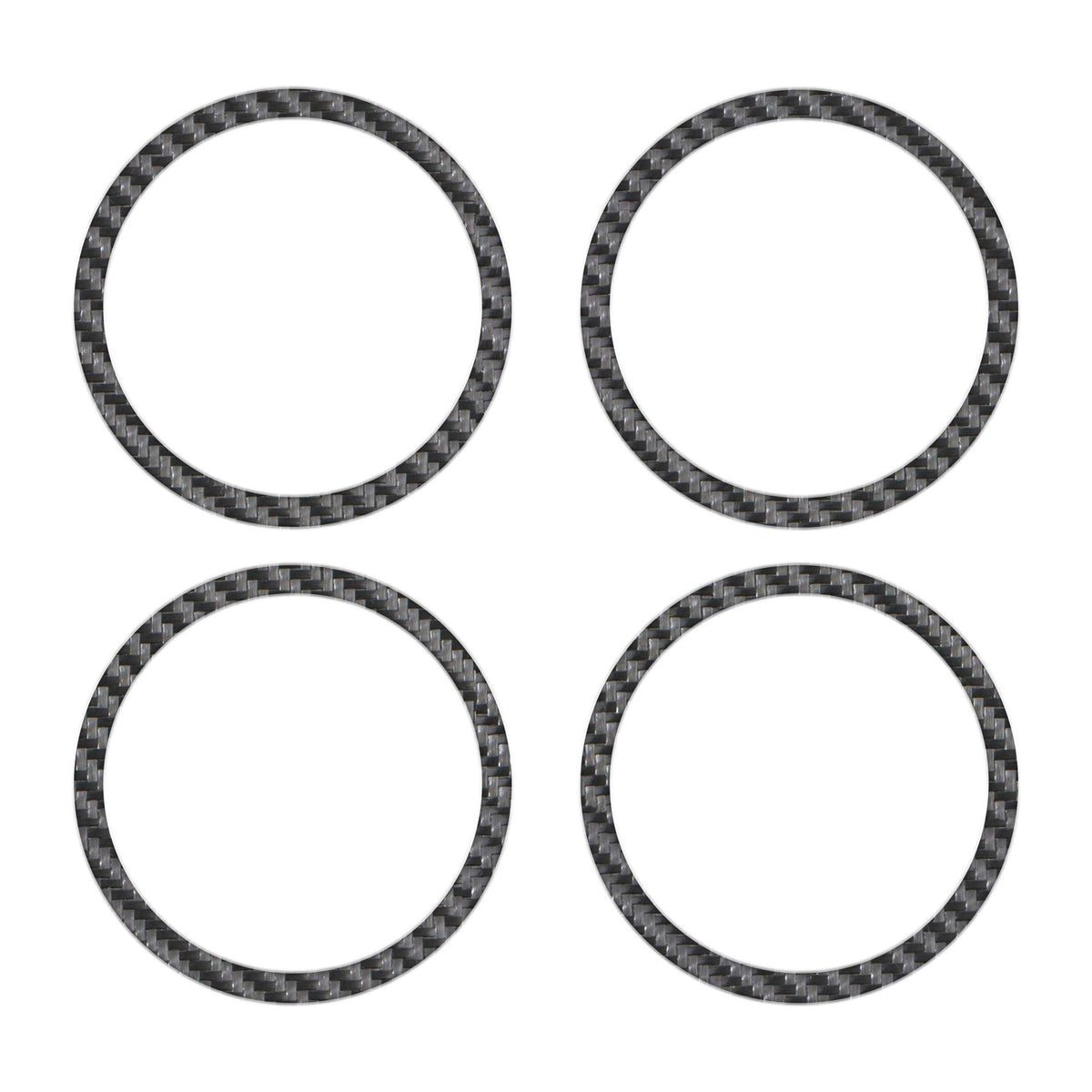 TUFSKINZ AC Vent Rings Accent Trim (2016-2023 Tacoma) - TAC014-RCF-X