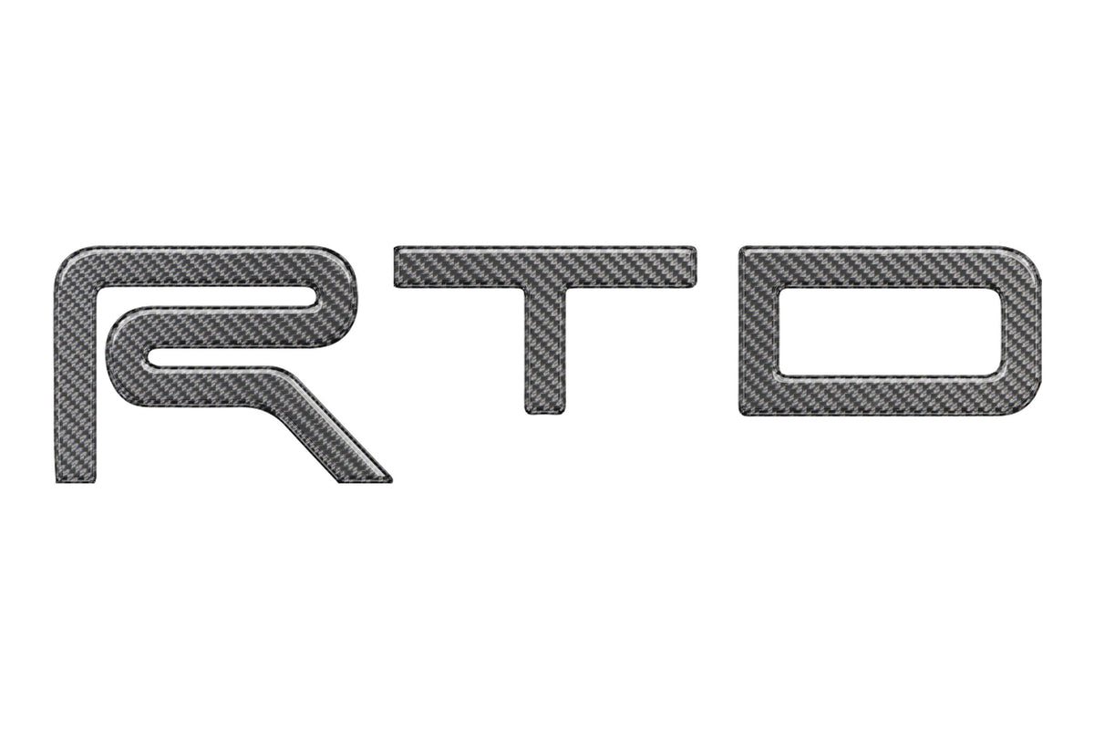 TUFSKINZ TRD Skid Plate Letter Inserts (2018-2021 Tundra) - TAC016-TUN-DCF-G