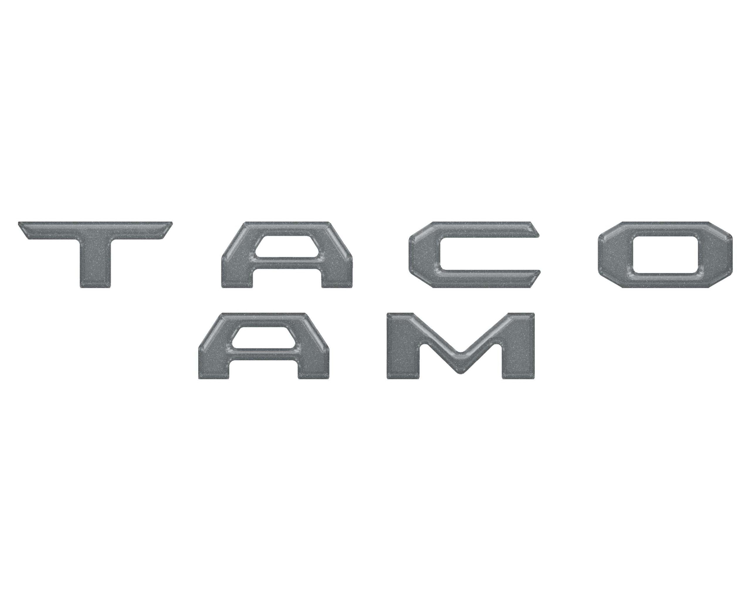 TUFSKINZ TACOMA Glove Box Letter Inserts (2016-2023 Tacoma) - TAC017-CLG-G