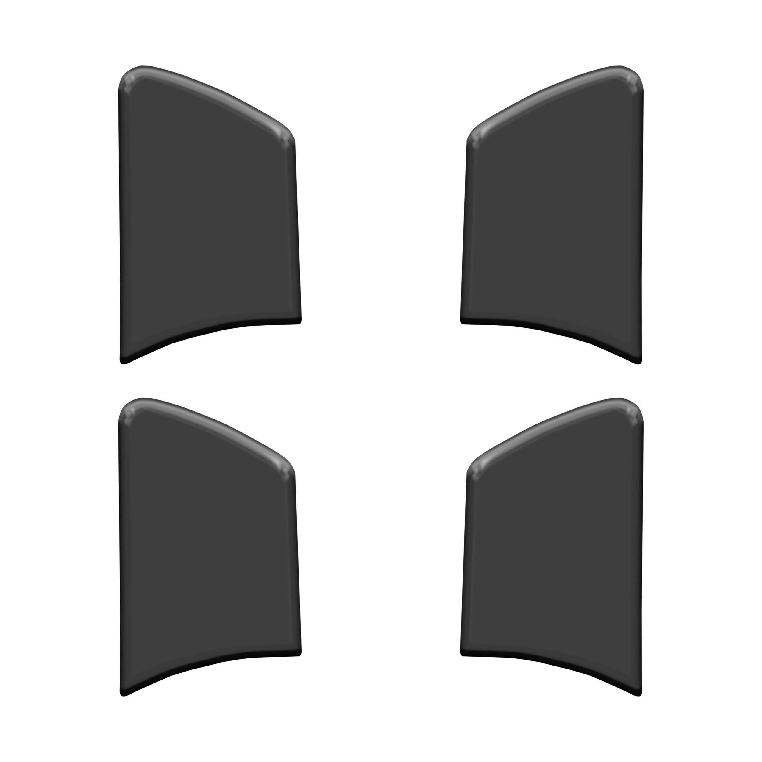 TUFSKINZ Door Handle Inserts (2016-2023 Tacoma) - TAC027-BLK-M