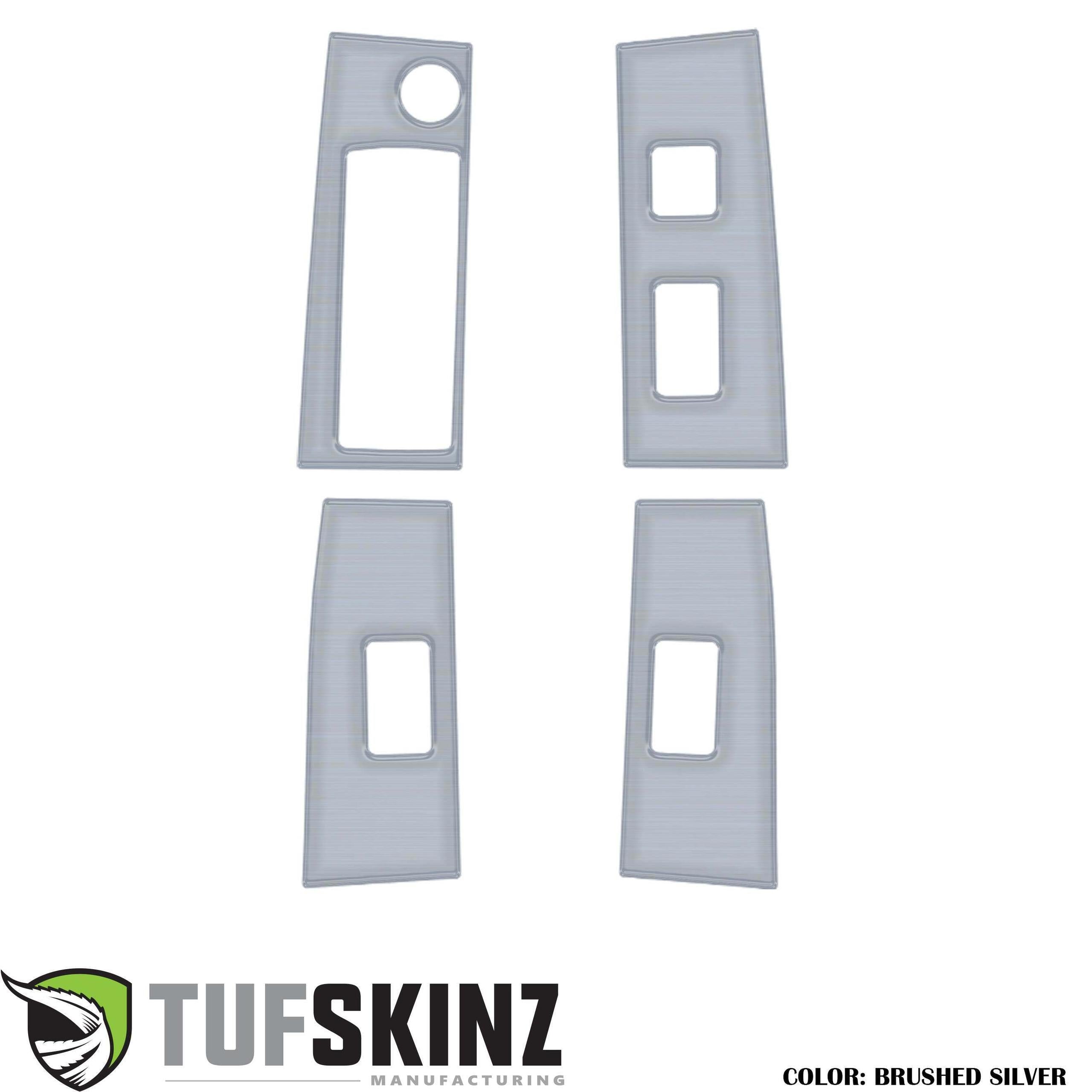 TUFSKINZ Double Cab Door Switch Panel Accent Trim (2016-2023 Tacoma) - TAC028-DUM-G