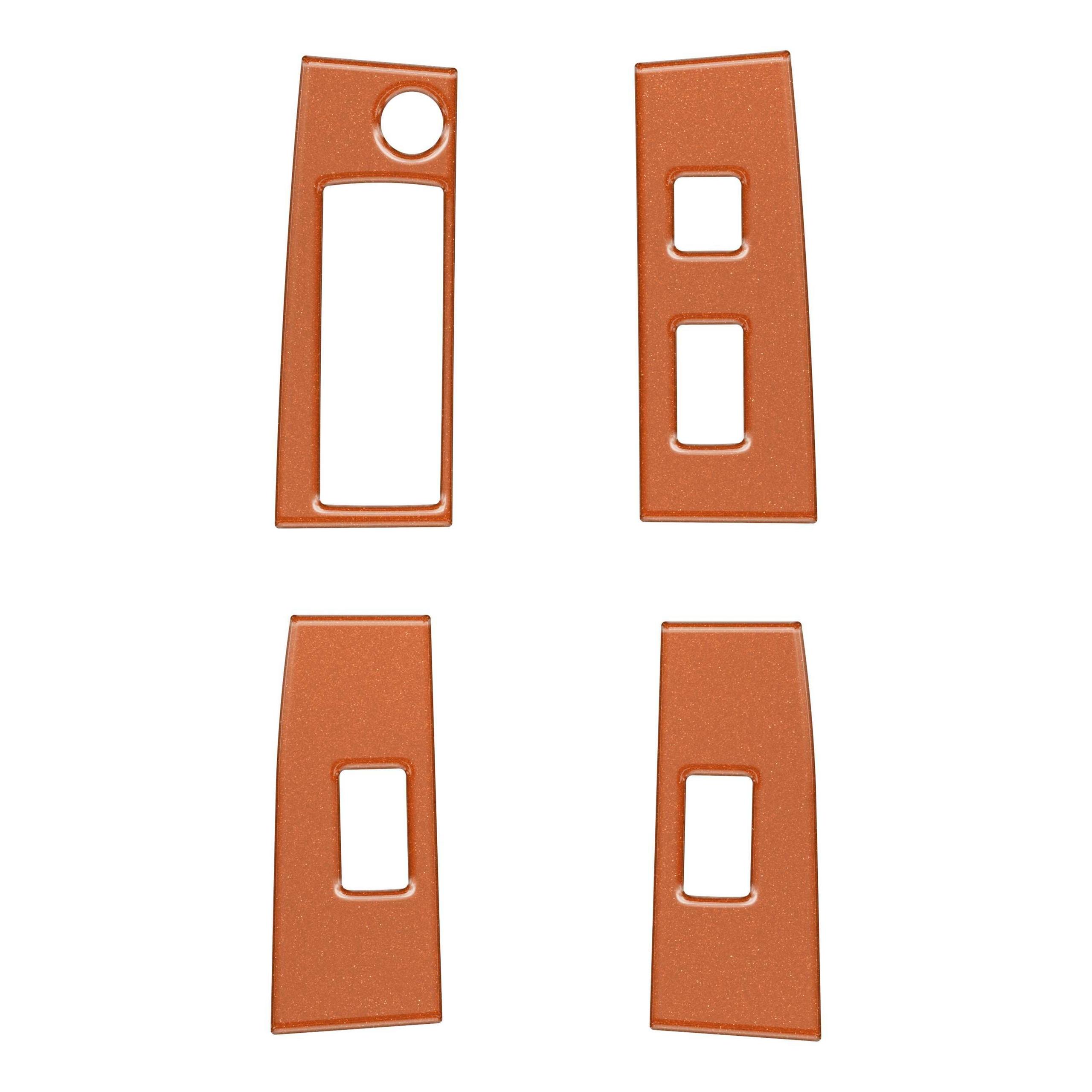 TUFSKINZ Double Cab Door Switch Panel Accent Trim (2016-2023 Tacoma) - TAC028-FNO-G