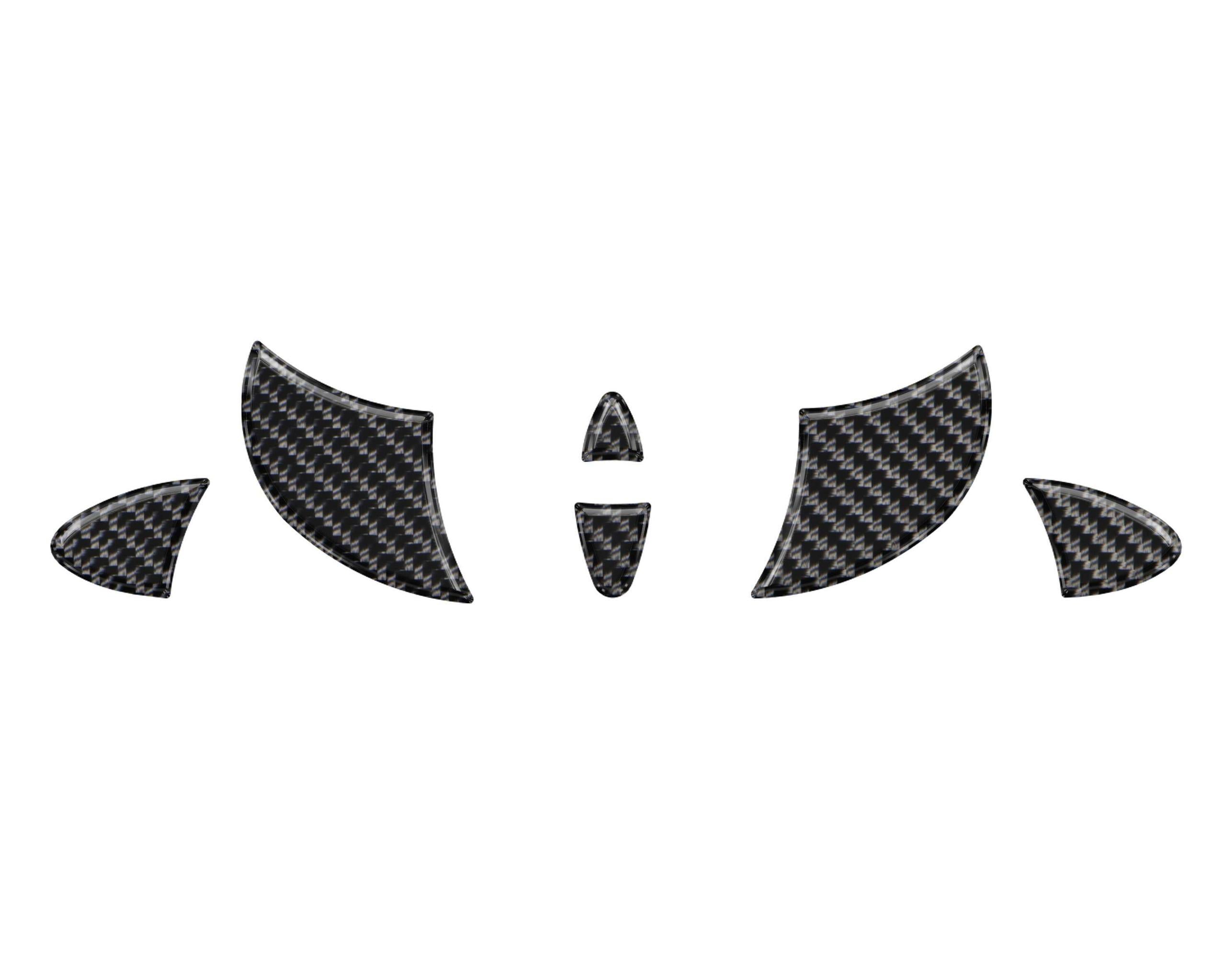 TUFSKINZ Steering Wheel Inserts Inserts (2009-2024 4Runner) - TAC032-RUN-DCF-G