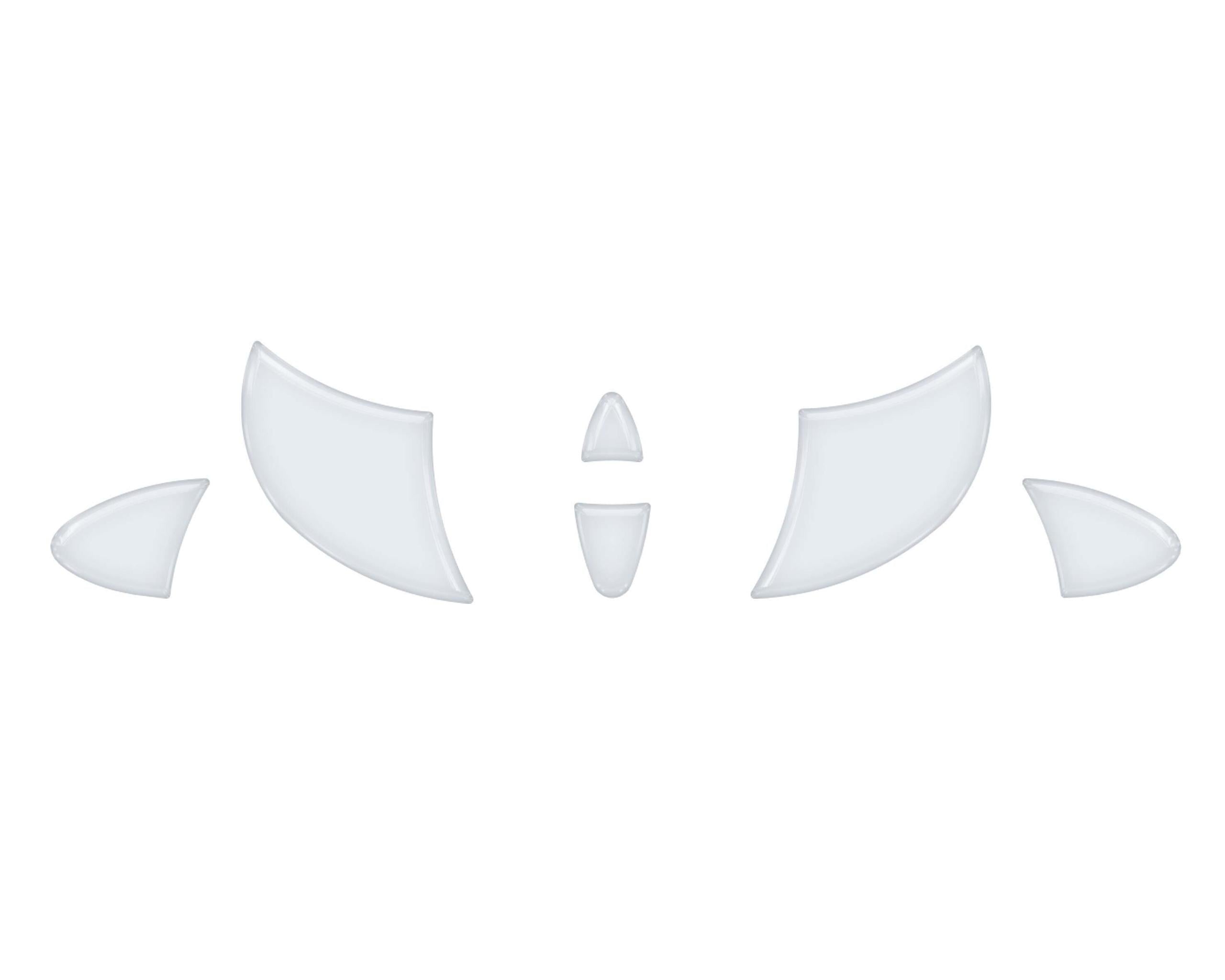 TUFSKINZ Steering Wheel Inserts Inserts (2009-2024 4Runner) - TAC032-RUN-WHT-G