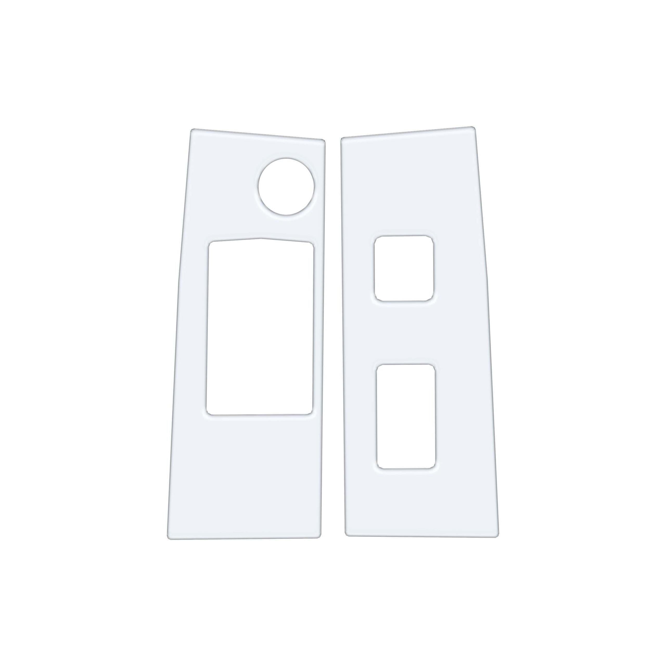 TUFSKINZ Access Cab Door Switch Panel Accent Trim (2016-2023 Tacoma) - TAC036-WHT-G