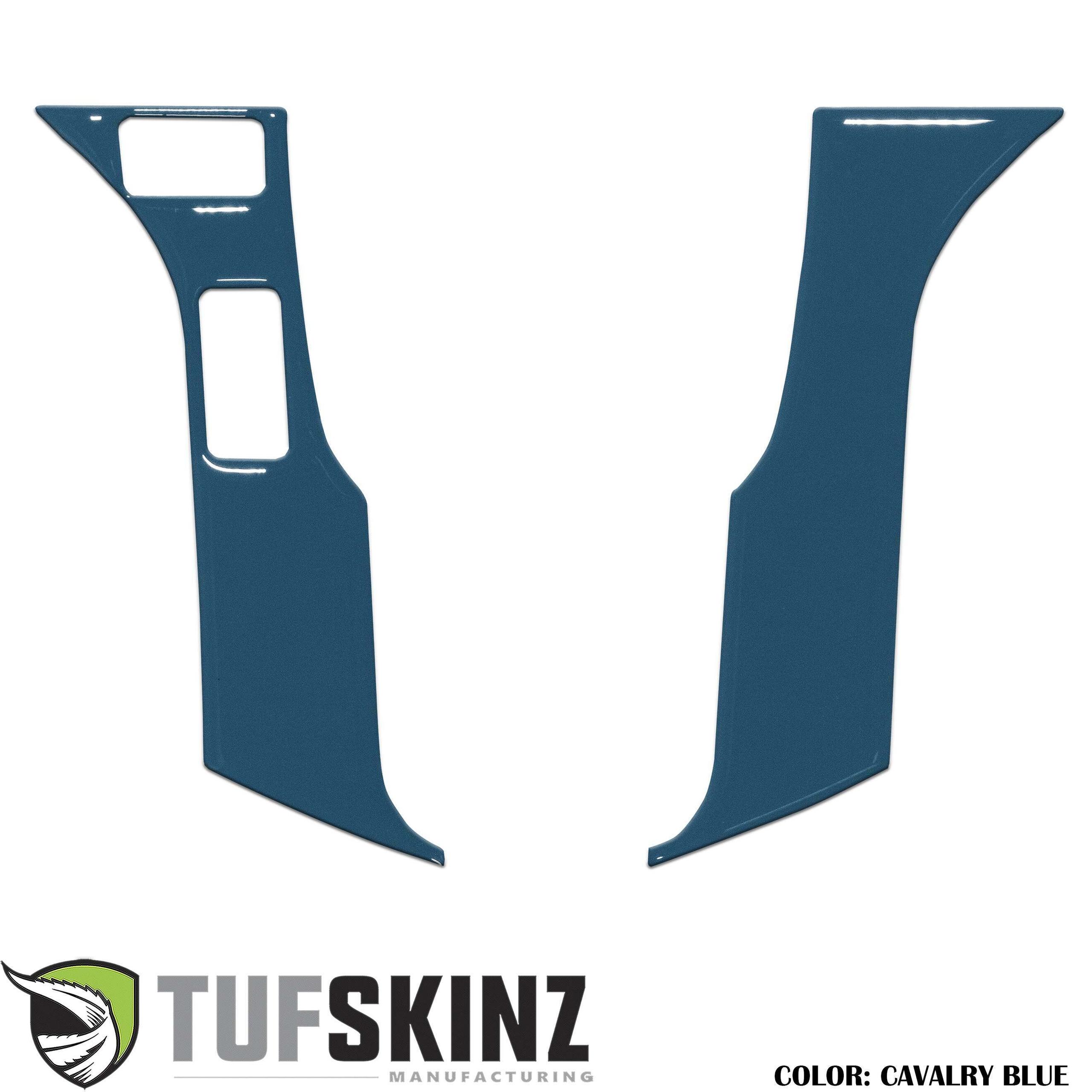 TUFSKINZ Steering Wheel Trim - 2 Buttons Accent Trim (2016-2023 Tacoma) - TAC037-CYB-G