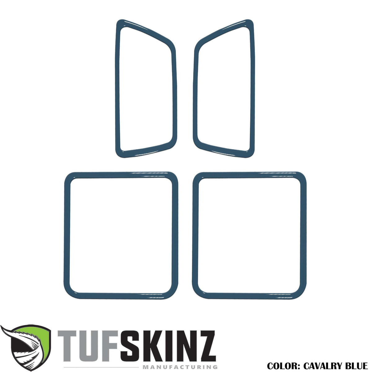 TUFSKINZ Access Cab Door Handle Surround Accent Trim (2016-2023 Tacoma) - TAC044-CYB-G