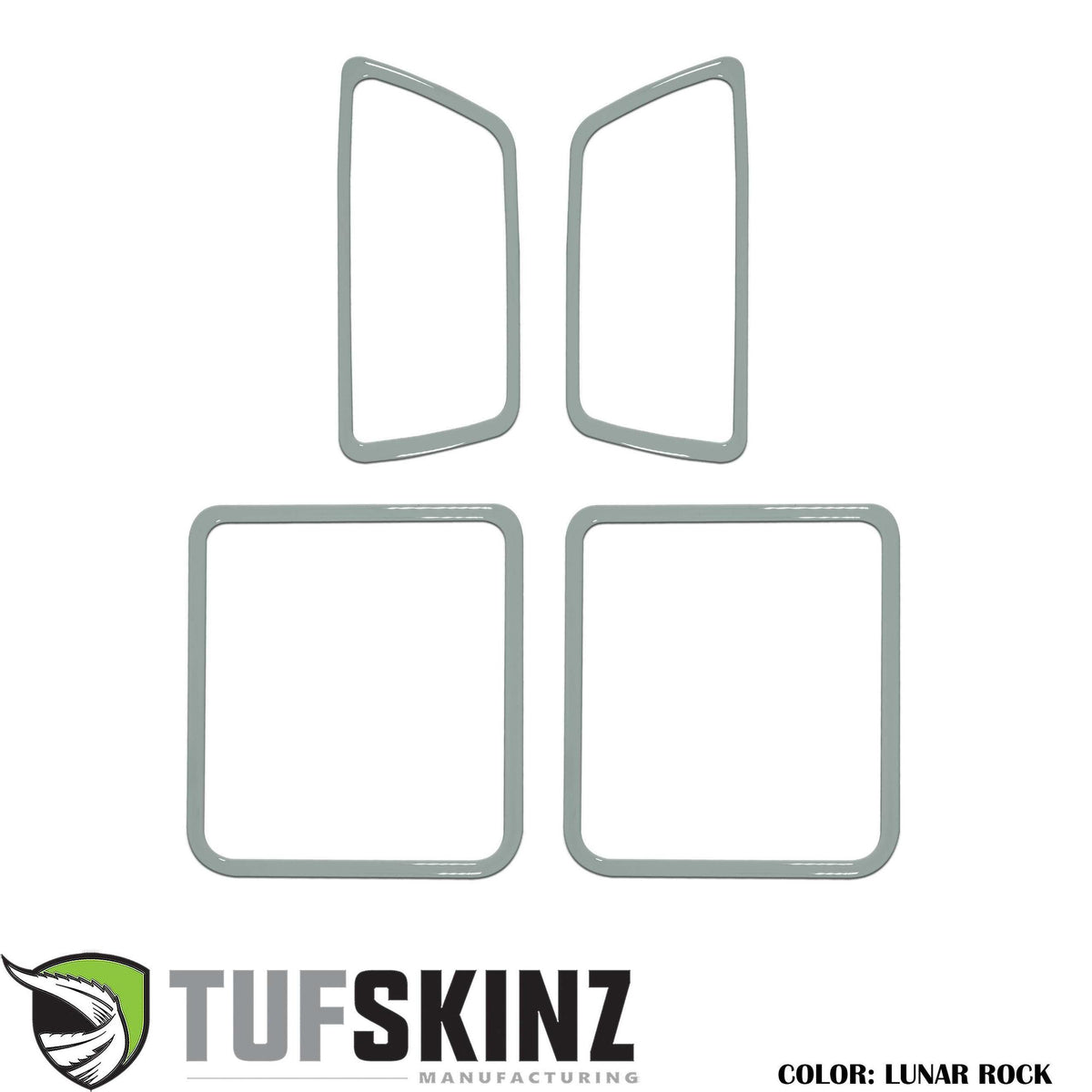 TUFSKINZ Access Cab Door Handle Surround Accent Trim (2016-2023 Tacoma) - TAC044-LNR-G