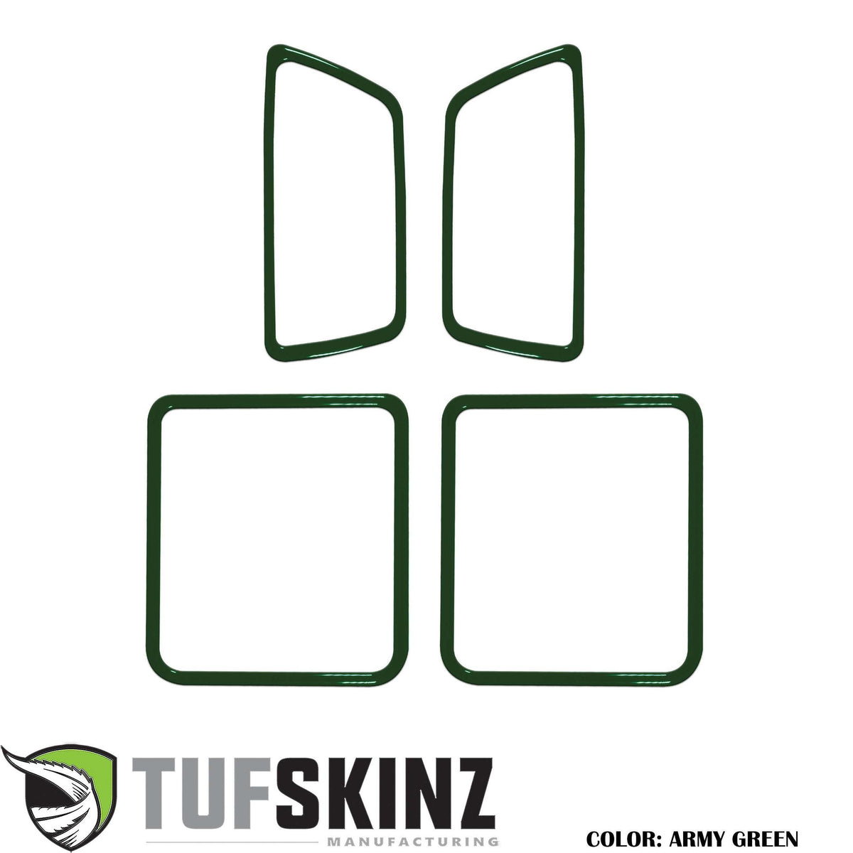 TUFSKINZ Access Cab Door Handle Surround Accent Trim (2016-2023 Tacoma) - TAC044-TAG-G