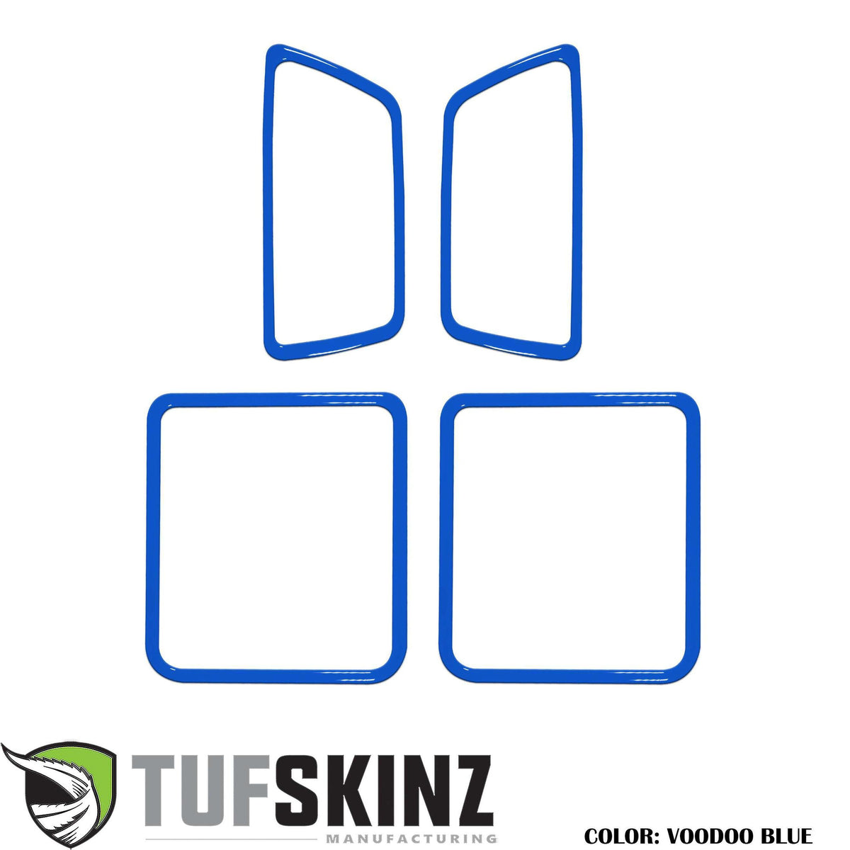 TUFSKINZ Access Cab Door Handle Surround Accent Trim (2016-2023 Tacoma) - TAC044-VODB-G