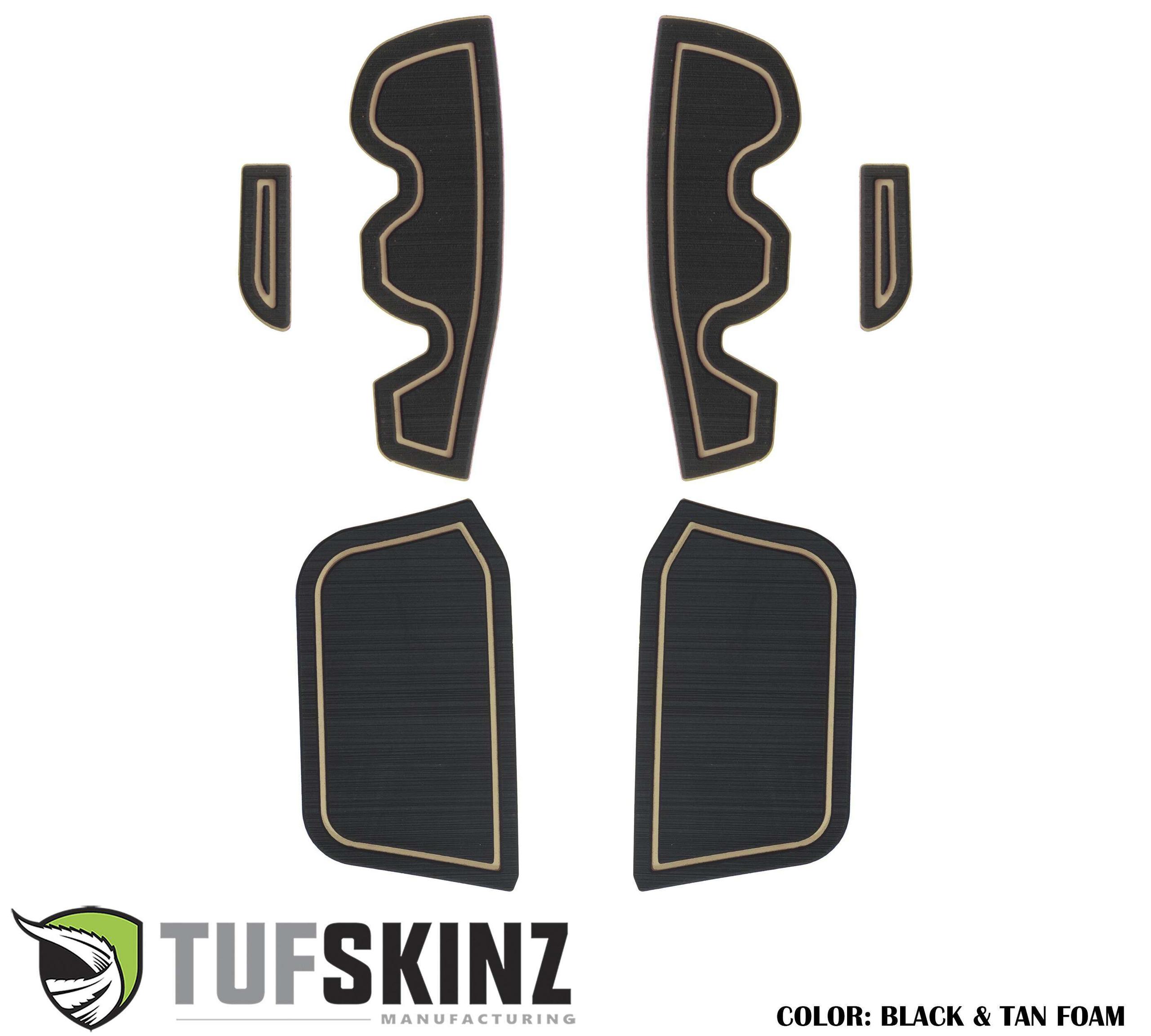 TUFSKINZ Access Cab Side Door Pocket Inserts (2016-2023 Tacoma) - TAC045-FTN-X