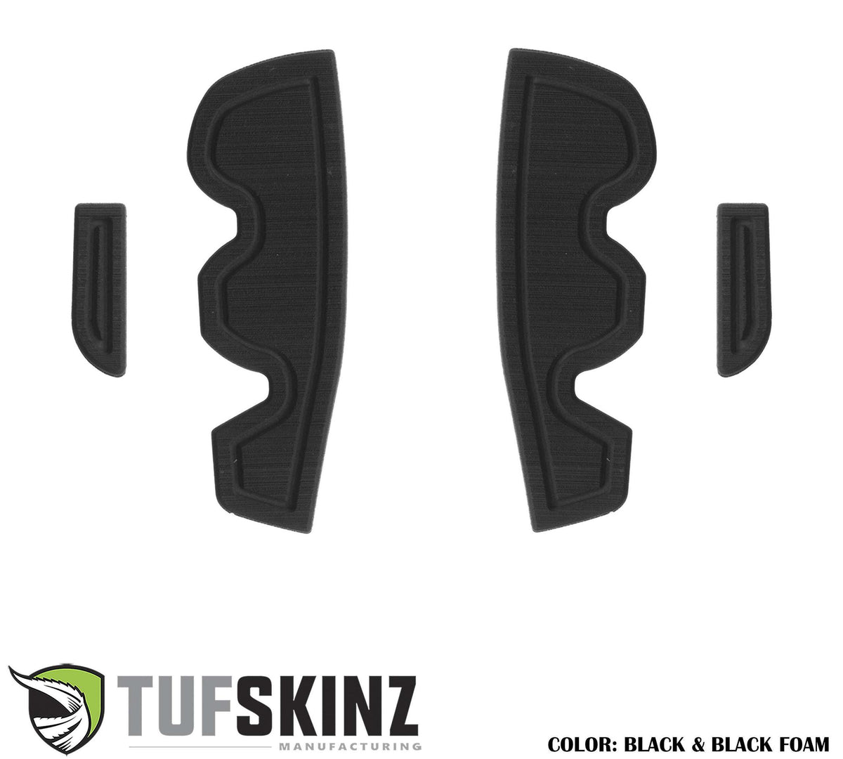 TUFSKINZ Side Door Pocket(Front Doors Only) Cup Holder inserts (2016-2023 Tacoma) - TAC049-FBK-X