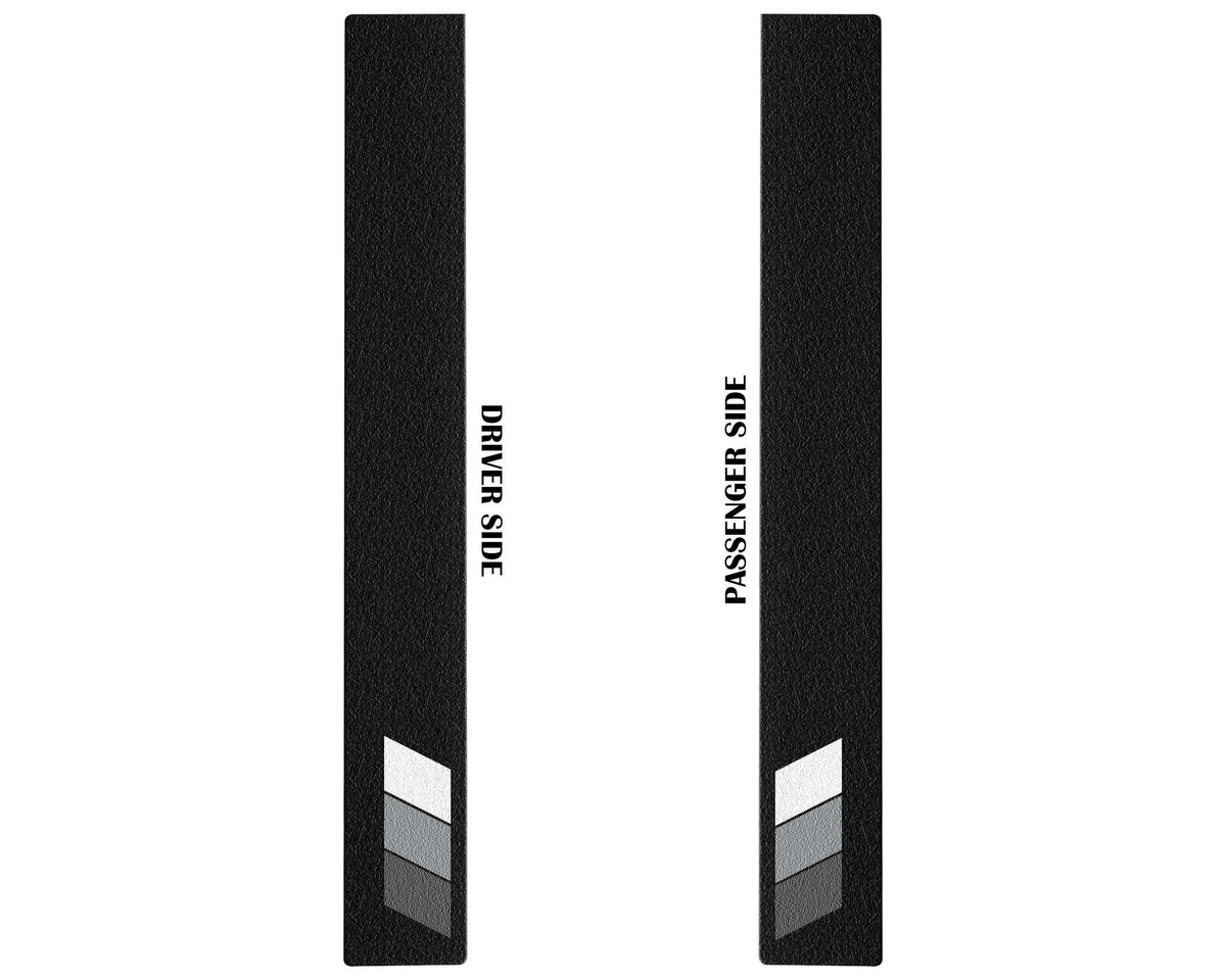 TUFSKINZ Front Door Sills (2005-2023 Tacoma) - TAC052-TFLMP-471-X