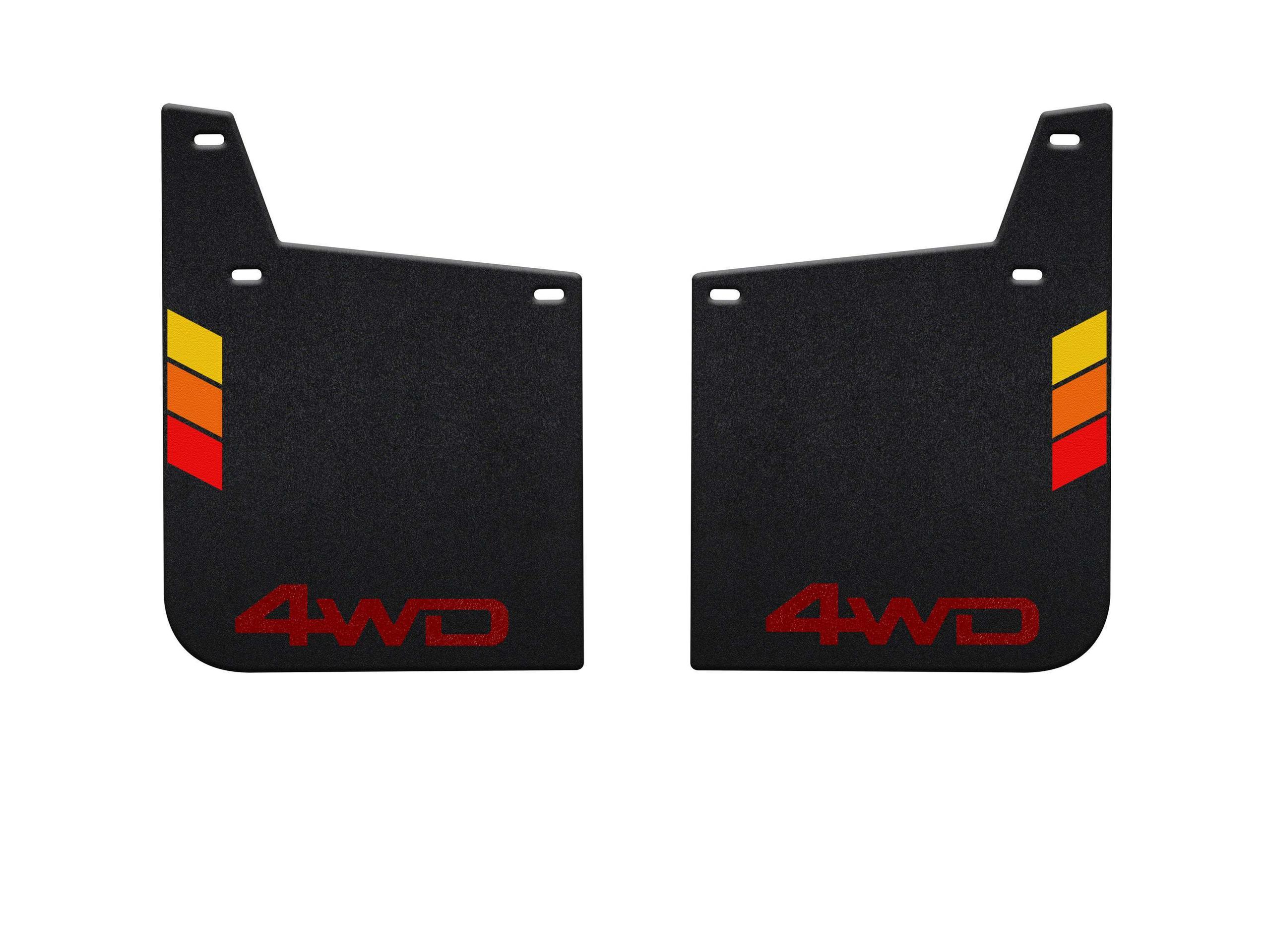TUFSKINZ Front Mud Flaps (2016-2023 Tacoma) - TAC055-ABT-476-X