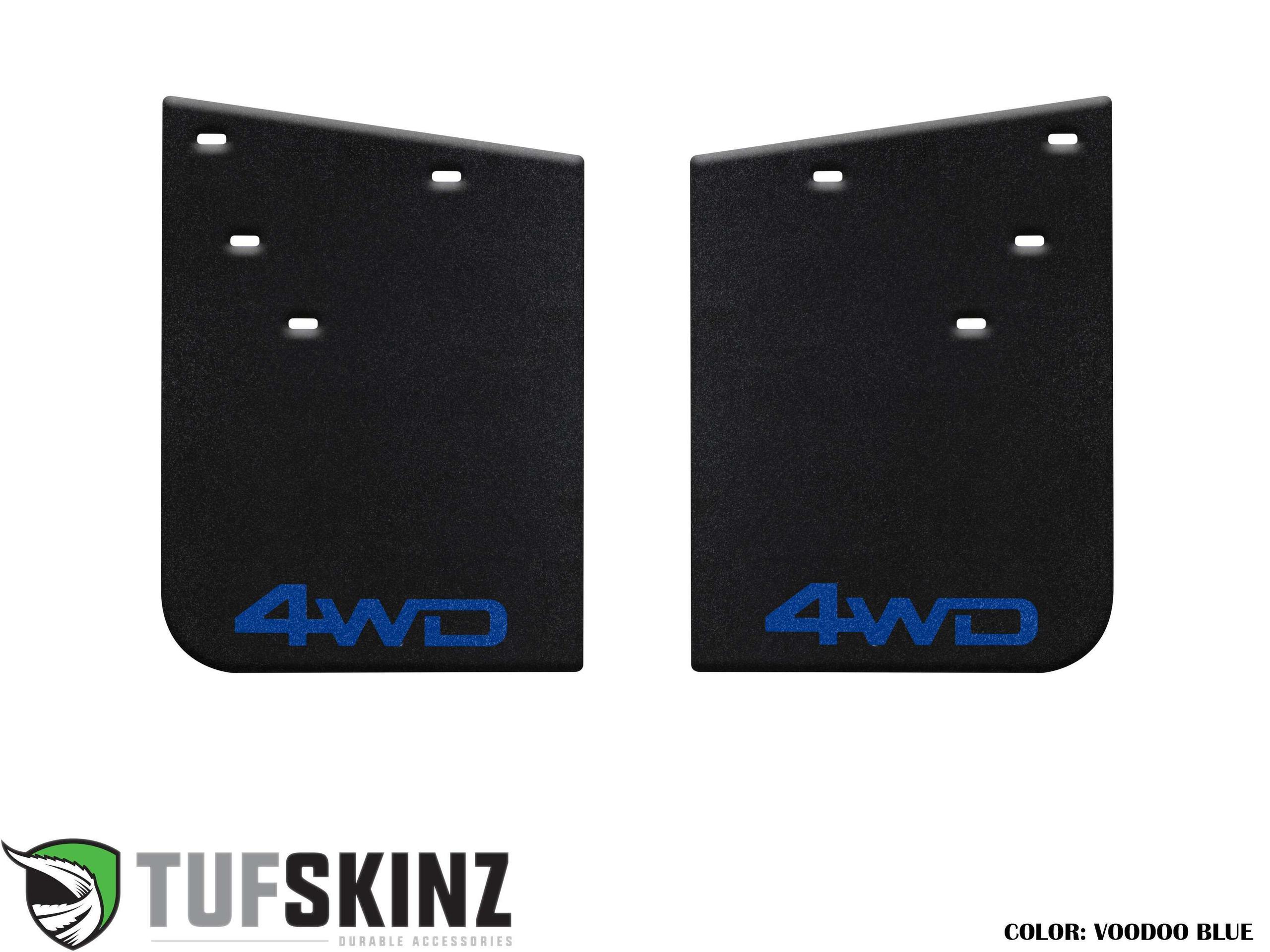 TUFSKINZ Rear Mud Flaps (2016-2023 Tacoma) - TAC056-ABT-210-X