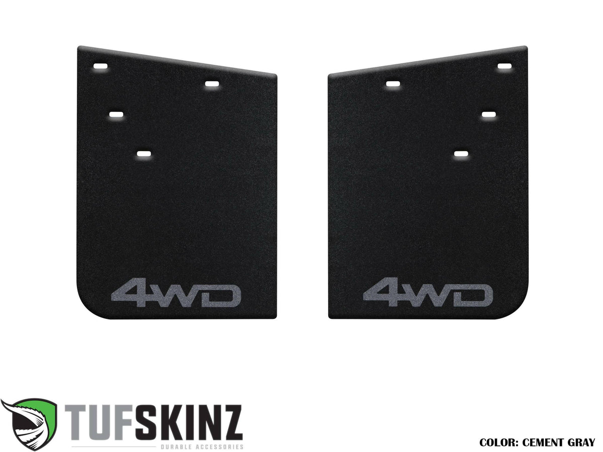 TUFSKINZ Rear Mud Flaps (2016-2023 Tacoma) - TAC056-ABT-212-X