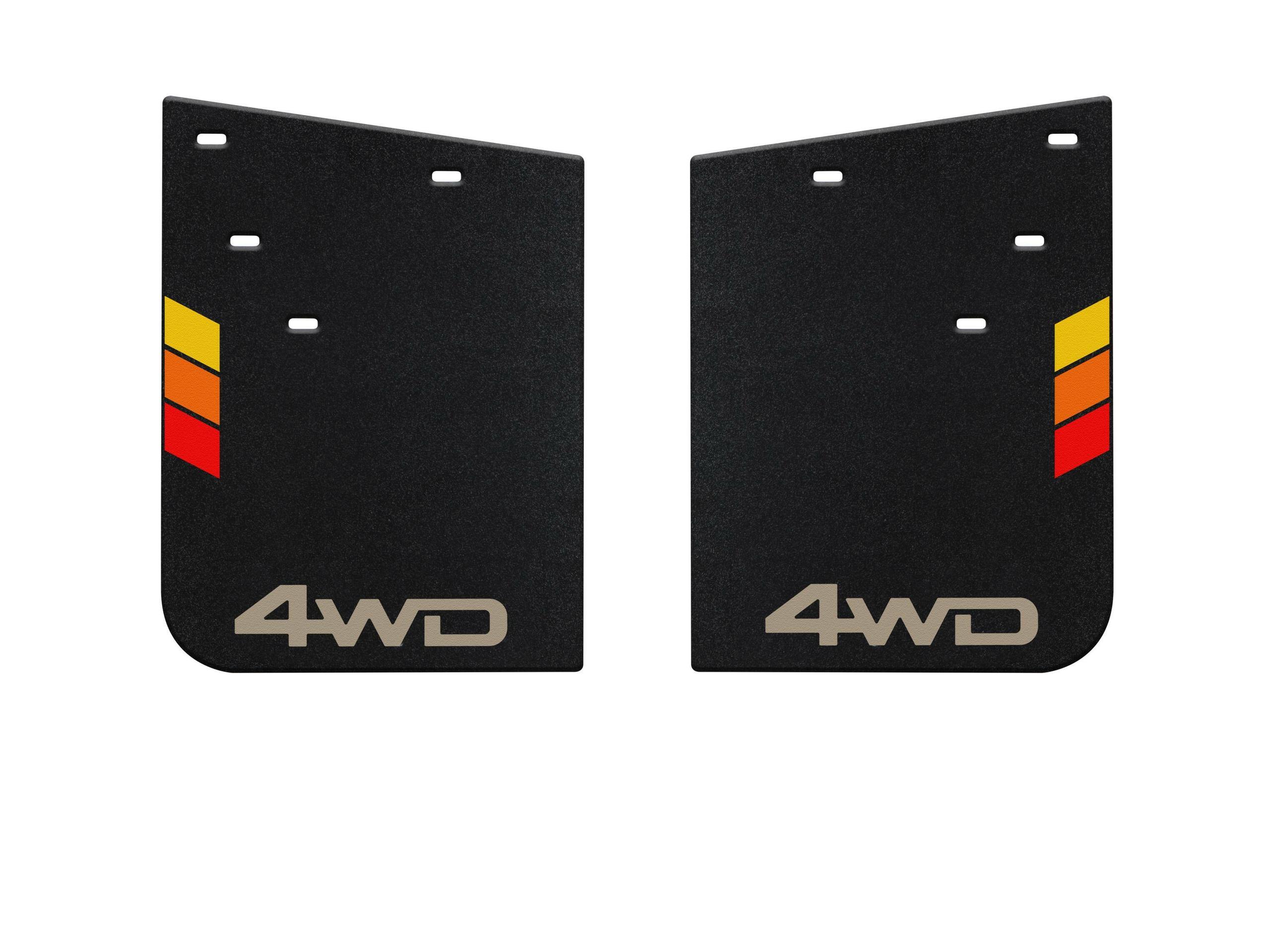 TUFSKINZ Rear Mud Flaps (2016-2023 Tacoma) - TAC056-ABT-479-X