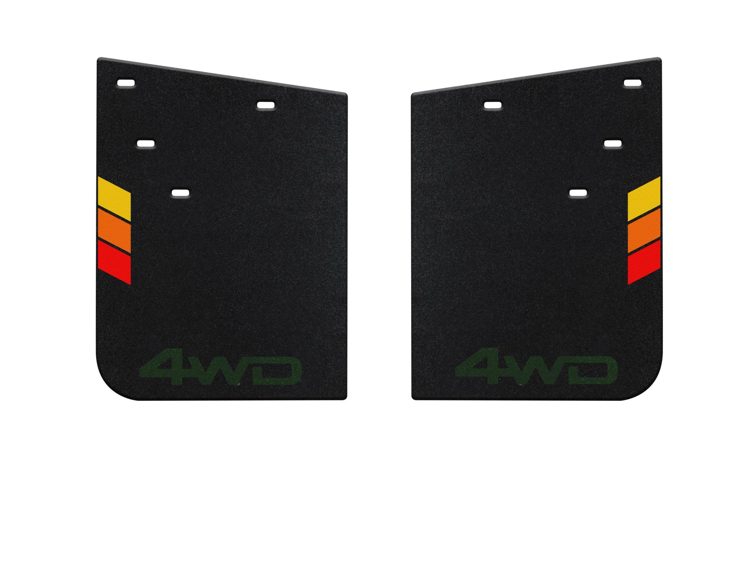TUFSKINZ Rear Mud Flaps (2016-2023 Tacoma) - TAC056-ABT-532-X