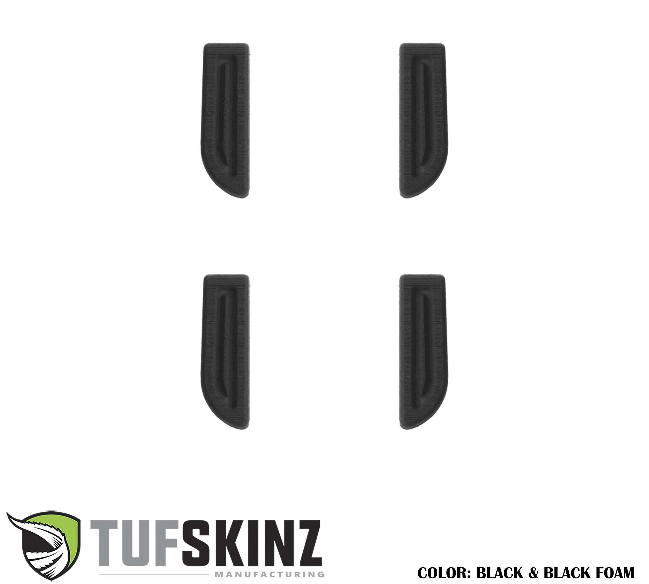 TUFSKINZ D-Cab Door Handle/Pull Foam Inserts (2016-2023 Tacoma) - TAC057-FBK-X