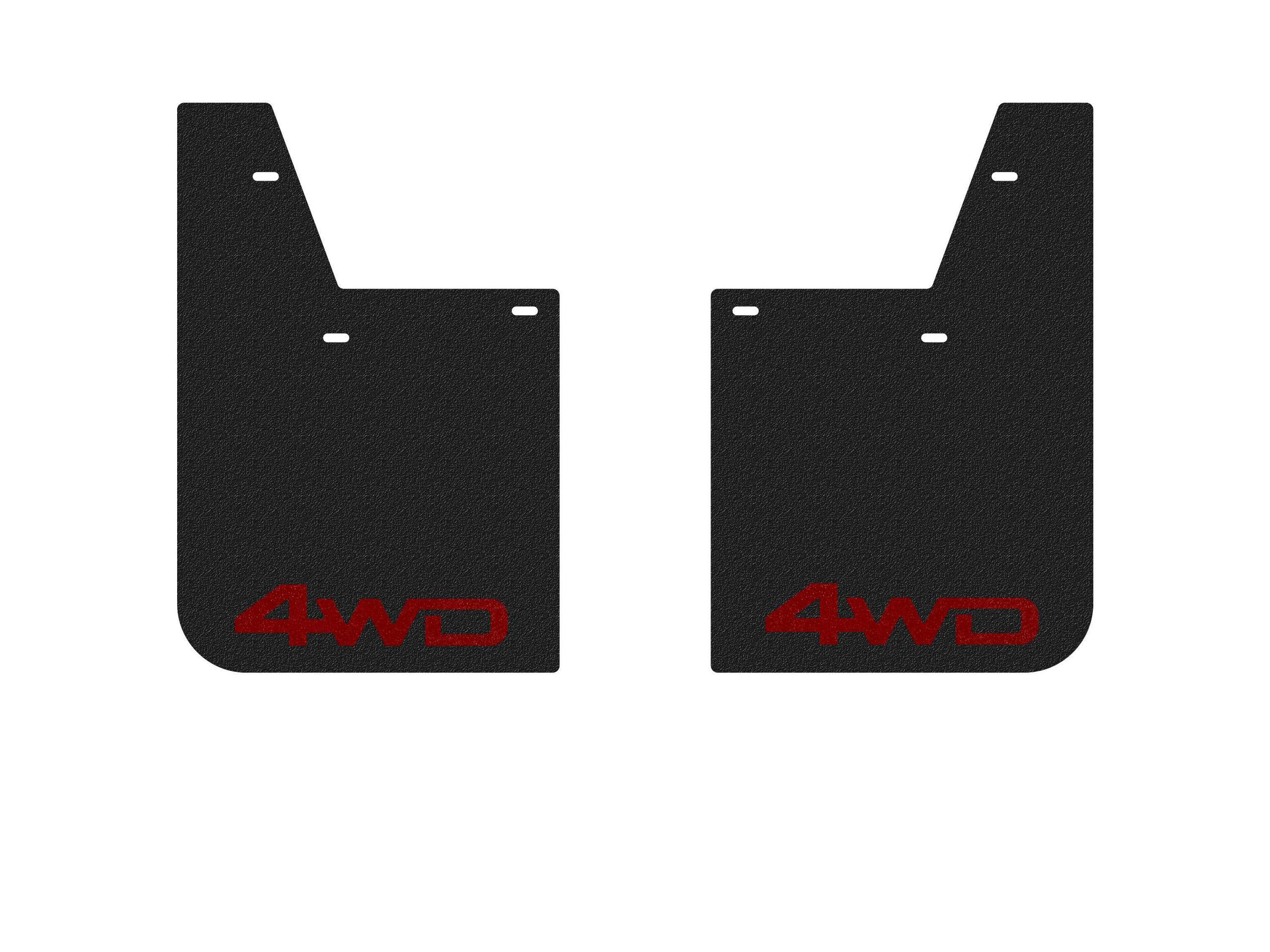 TUFSKINZ Front Mud Flaps (2005-2015 Tacoma) - TAC059-ABT-213-X