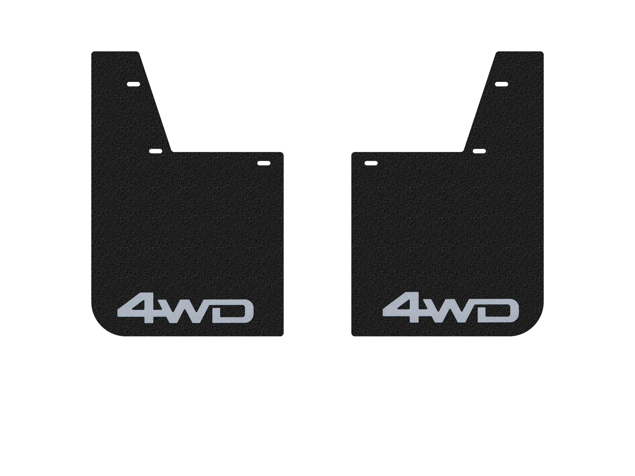 TUFSKINZ Rear Mud Flaps (2005-2015 Tacoma) - TAC060-ABT-203-X