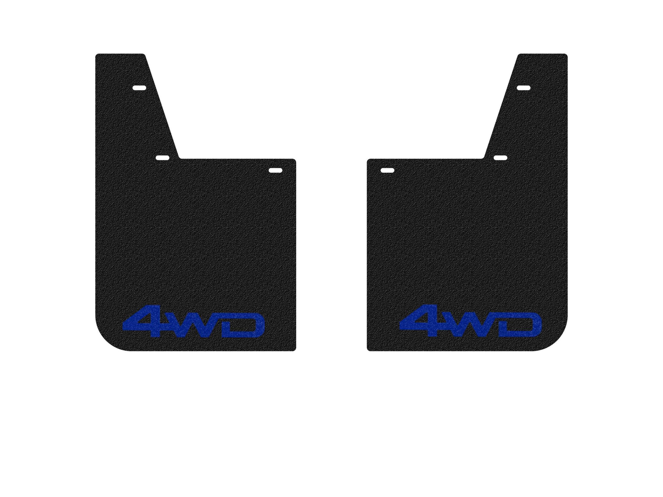 TUFSKINZ Rear Mud Flaps (2005-2015 Tacoma) - TAC060-ABT-210-X