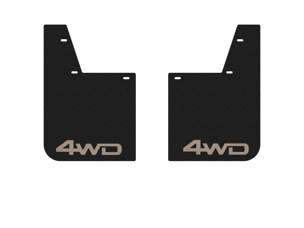 TUFSKINZ Rear Mud Flaps (2005-2015 Tacoma) - TAC060-ABT-211-X