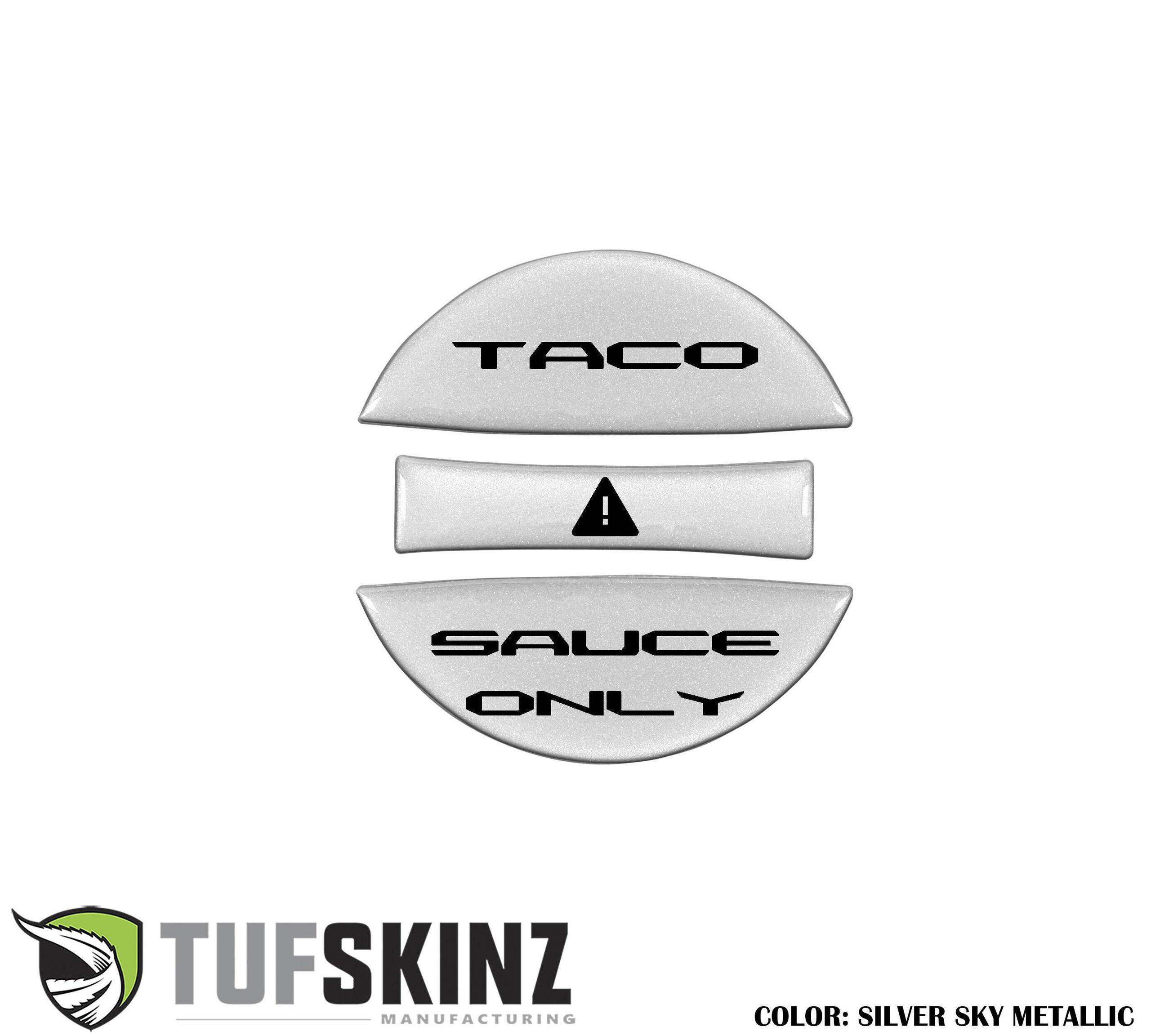 TUFSKINZ Fuel Cap Accent Trim (2016-2023 Tacoma) - TAC061-GTO-249-G