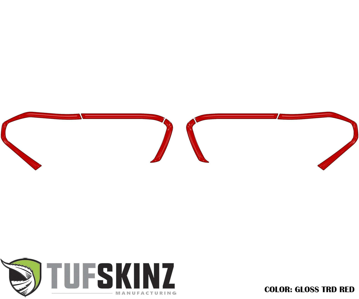 TUFSKINZ Headlight Accent Trim (2016-2023 Tacoma) - TAC063-RED-G