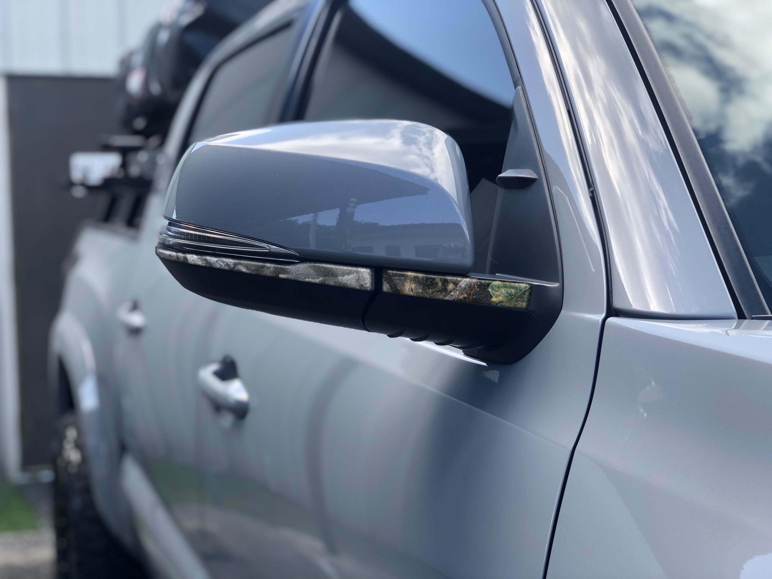 TUFSKINZ Mirror Accent Trim (2016-2023 Tacoma) - TAC065-CAM-M