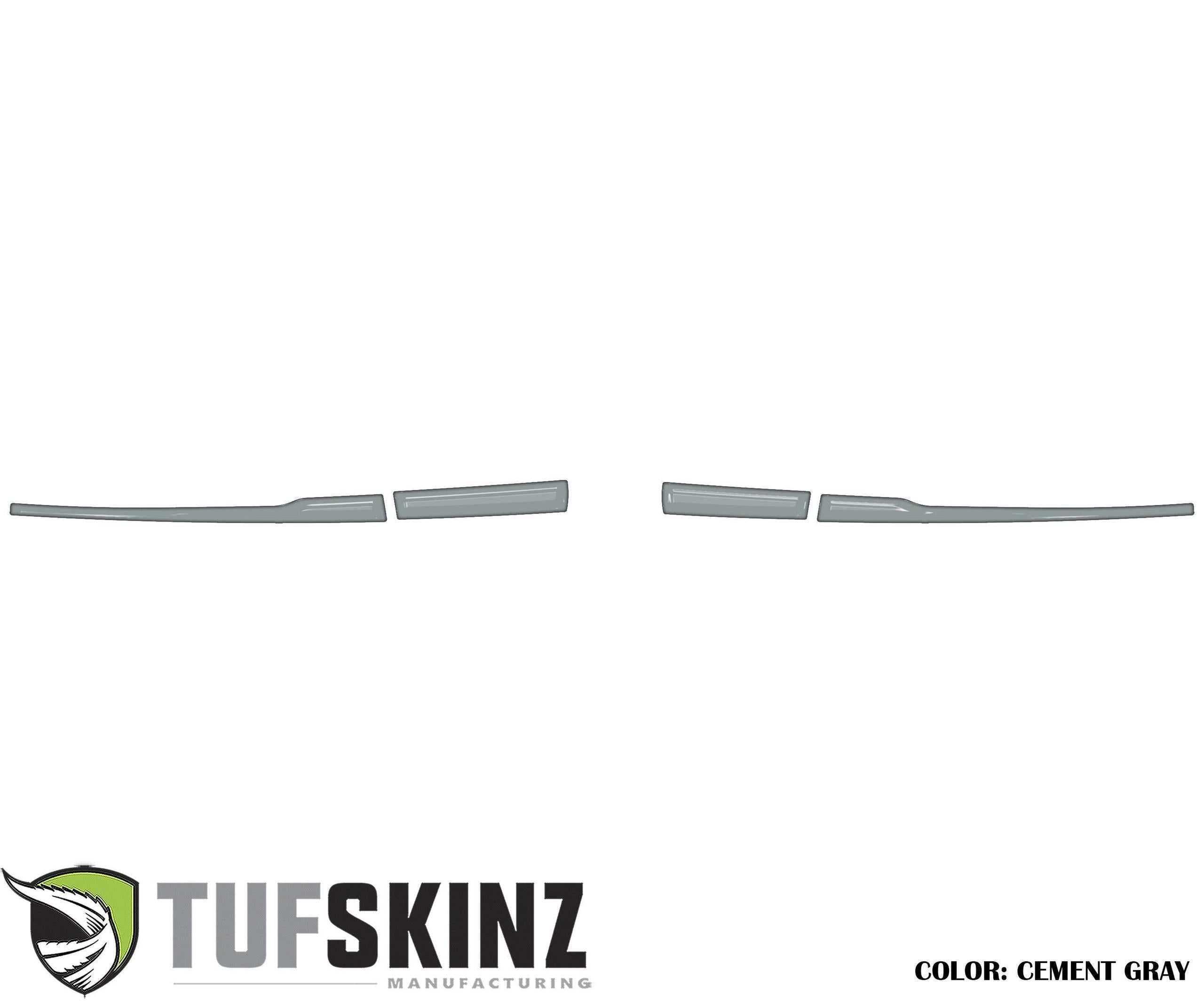 TUFSKINZ Mirror Accent Trim (2016-2023 Tacoma) - TAC065-GGY-G