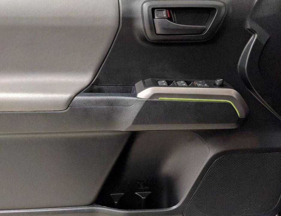 TUFSKINZ Front Door Switch Side Panel Inserts (2016-2023 Tacoma) - TAC080-LRH-G