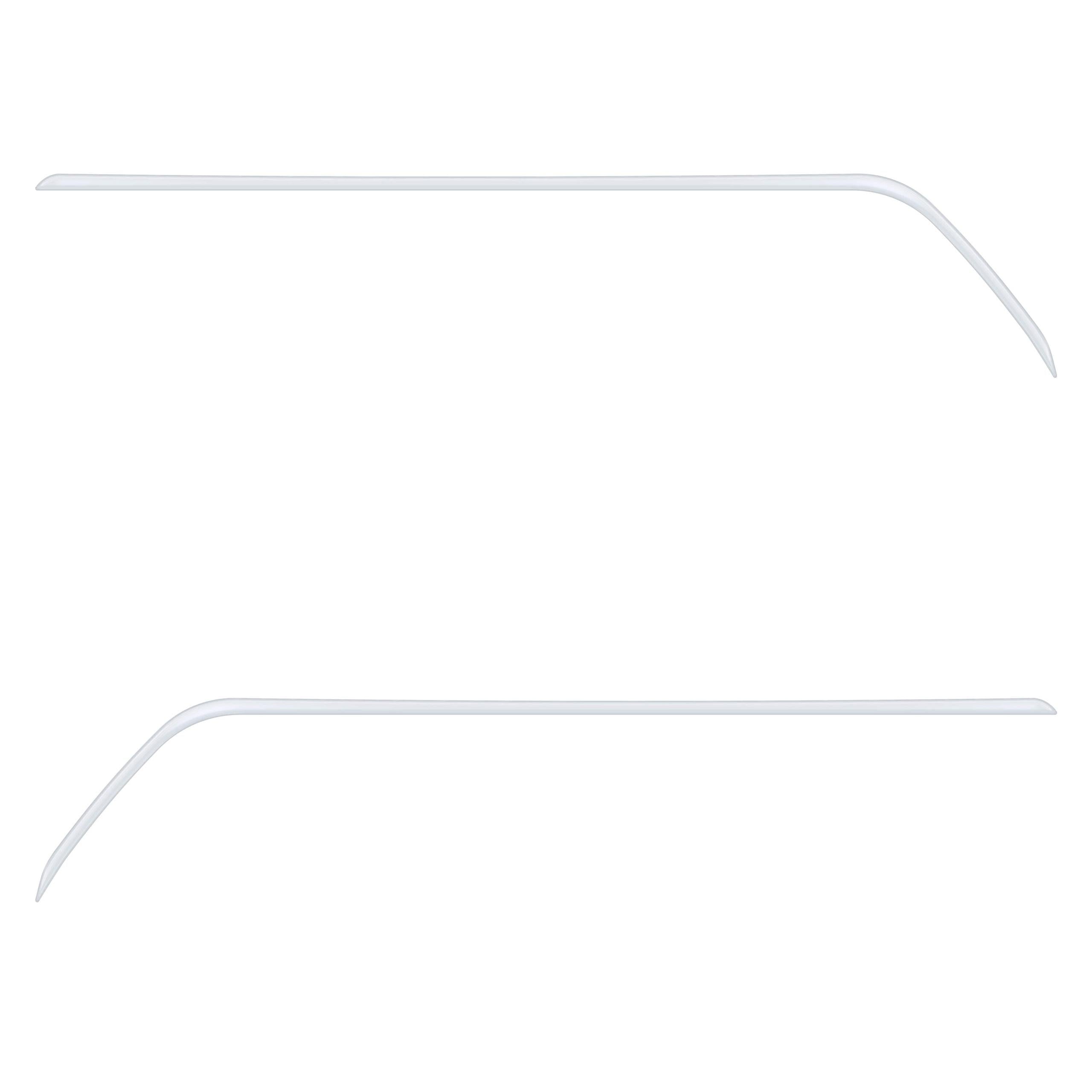 TUFSKINZ Front Door Switch Side Panel Inserts (2016-2023 Tacoma) - TAC080-WHT-G