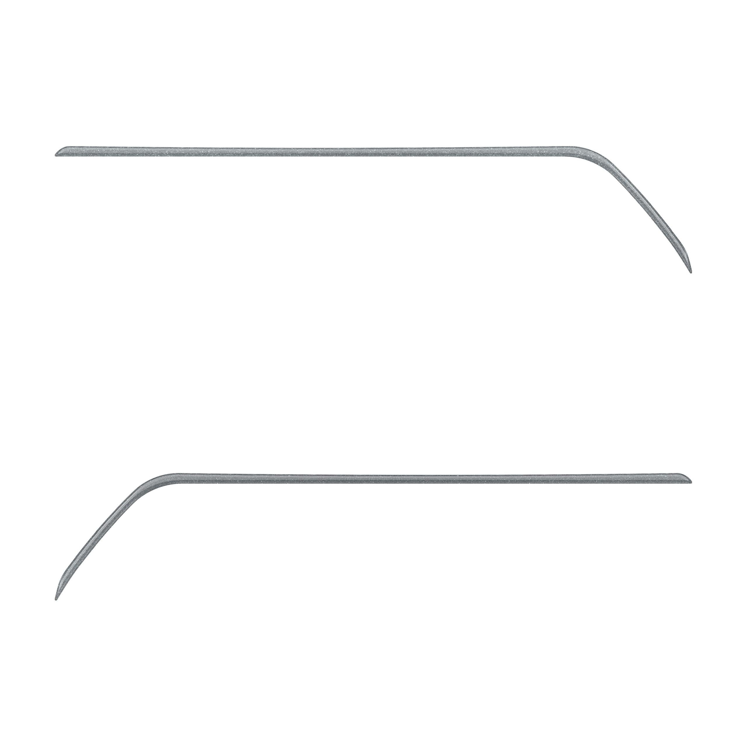 TUFSKINZ Rear Door Switch Side Panel Inserts (2016-2023 Tacoma) - TAC081-CLG-G