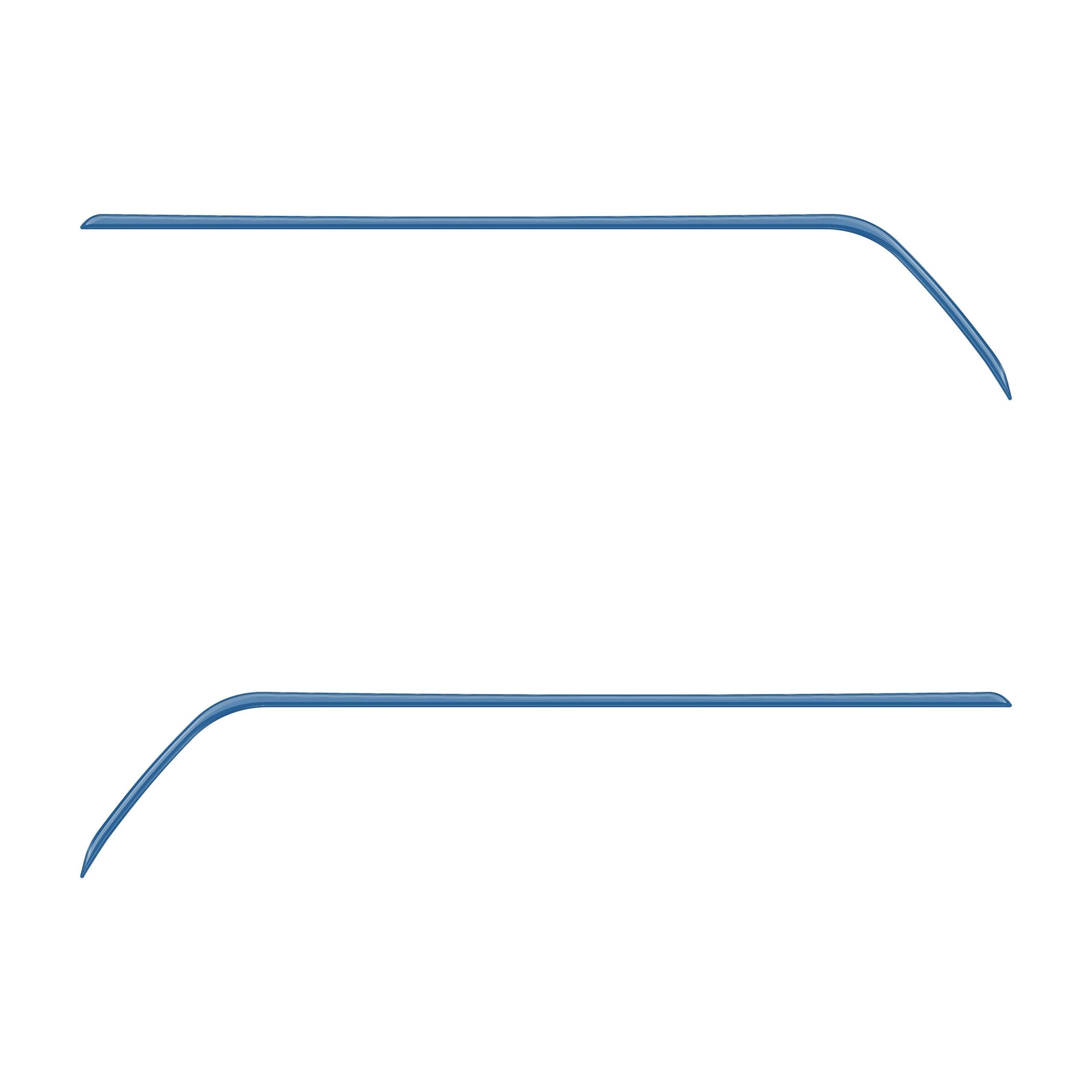 TUFSKINZ Rear Door Switch Side Panel Inserts (2016-2023 Tacoma) - TAC081-CYB-G