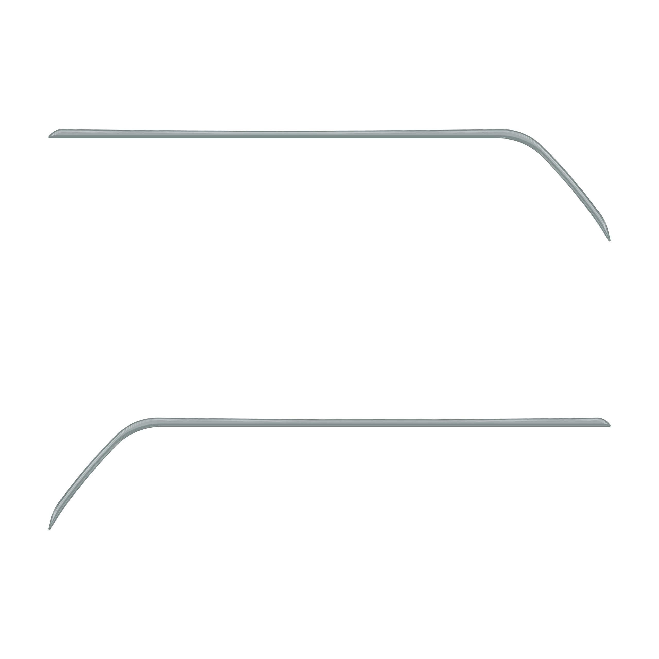TUFSKINZ Rear Door Switch Side Panel Inserts (2016-2023 Tacoma) - TAC081-LNR-G