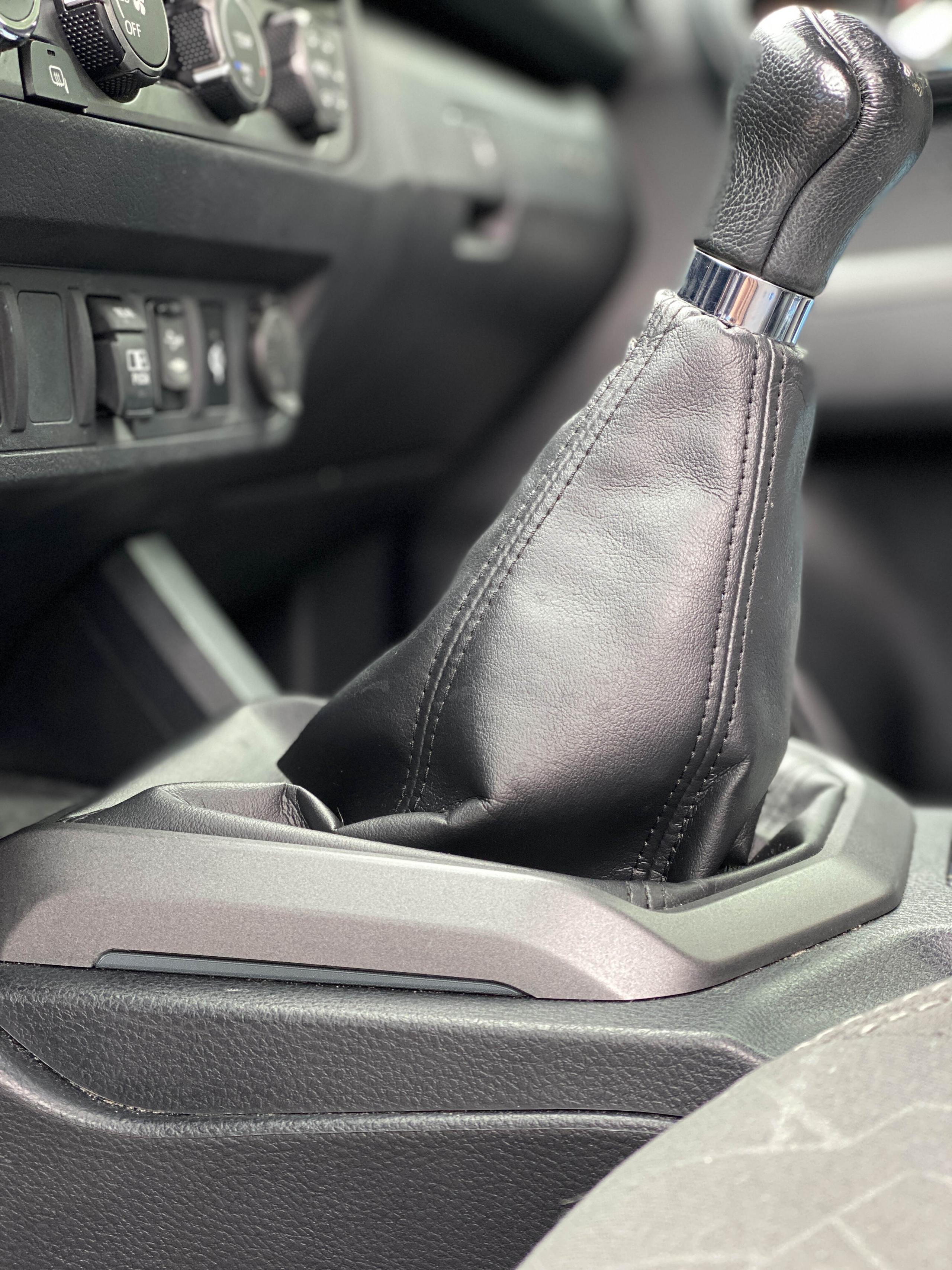 TUFSKINZ Manual - Side Center Console Line Inserts (2016-2023 Tacoma) - TAC083-CLG-G